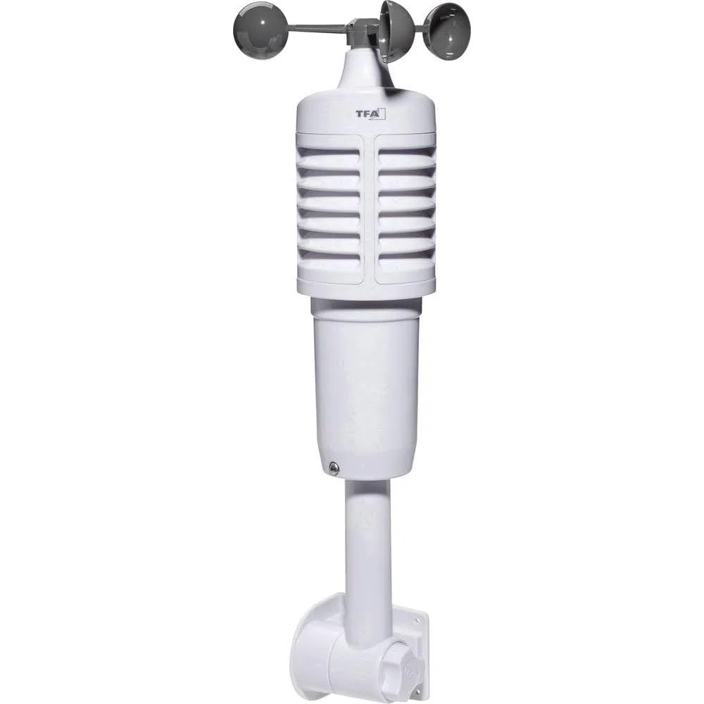 TFA Dostmann 30.3222.02 - Sensore combinato termico/igro/vento radio 433 MHz