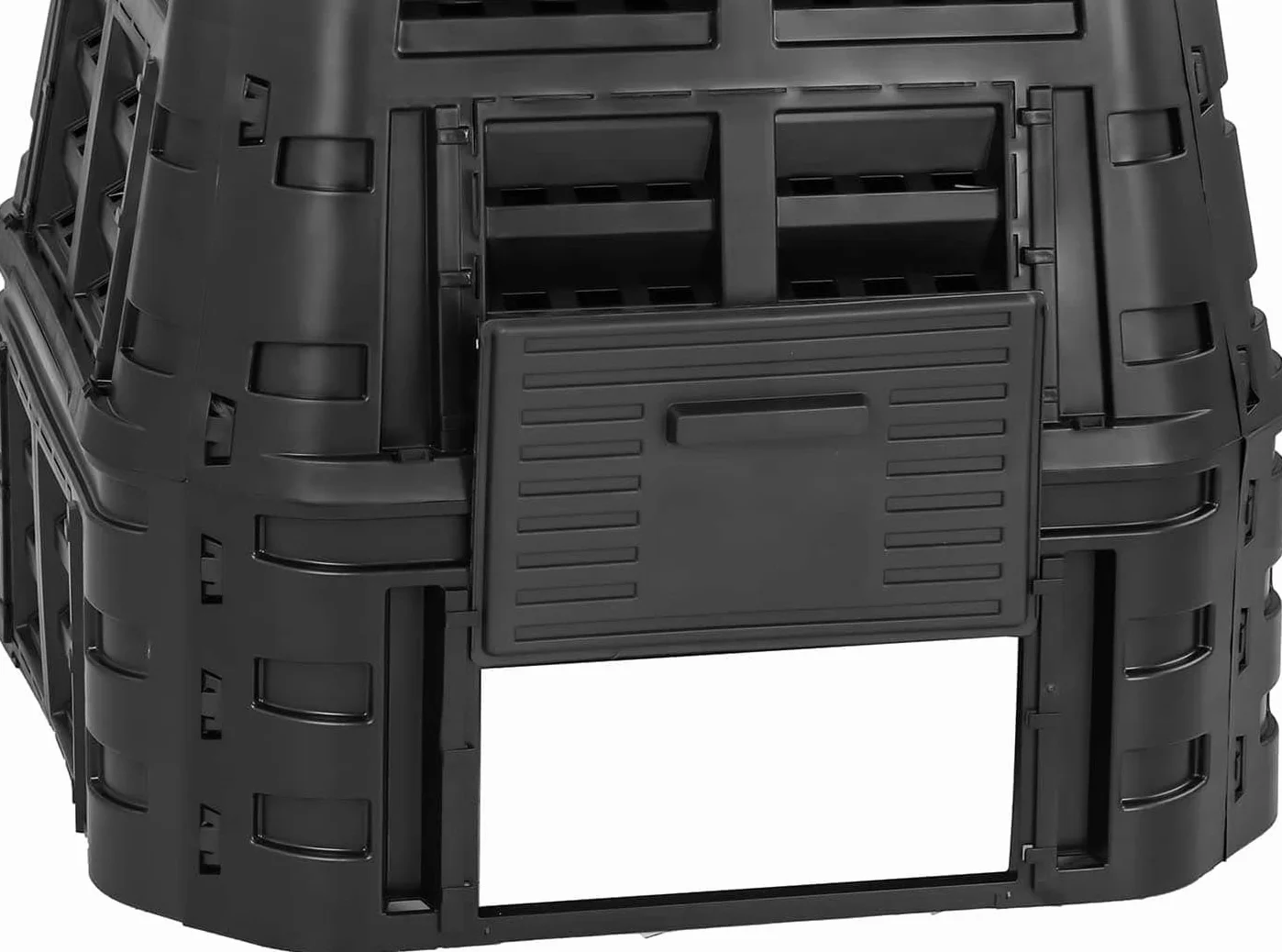 Compostiera da giardino nera 740 Lt Kompobox