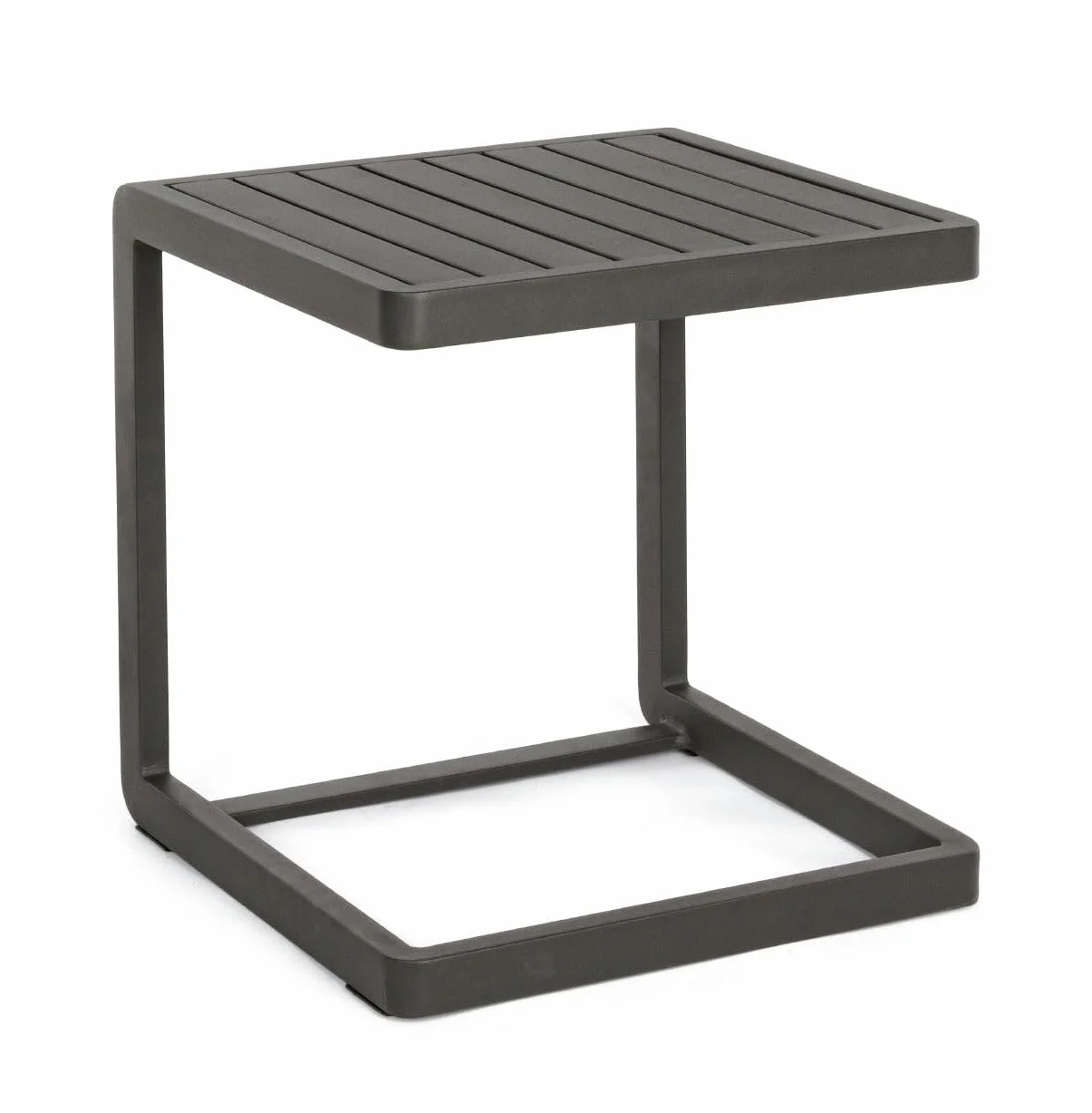 Tavolino Konnor 40x40 Antracite Cx23 Bizzotto Cod.0662289