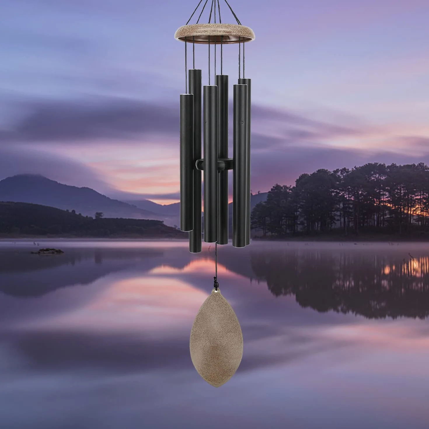 ASTARIN Wind Chimes for Outside Deep Tone,36 Inch Windchime Outdoors，Chimes for Outdoors,Sympathy Wind Chimes Memorial for Mom Dad，All Metal Wind Chime