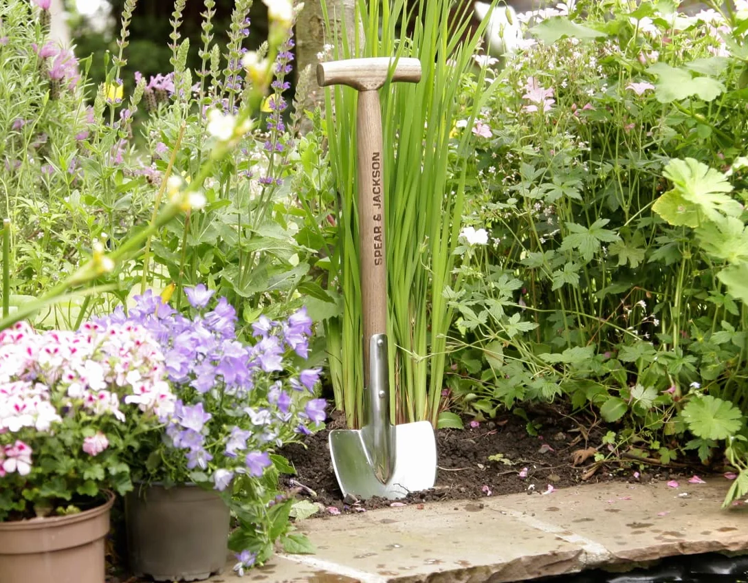 Spear & Jackson 4750FS Vanga da fiori tradizionale in acciaio inossidabile