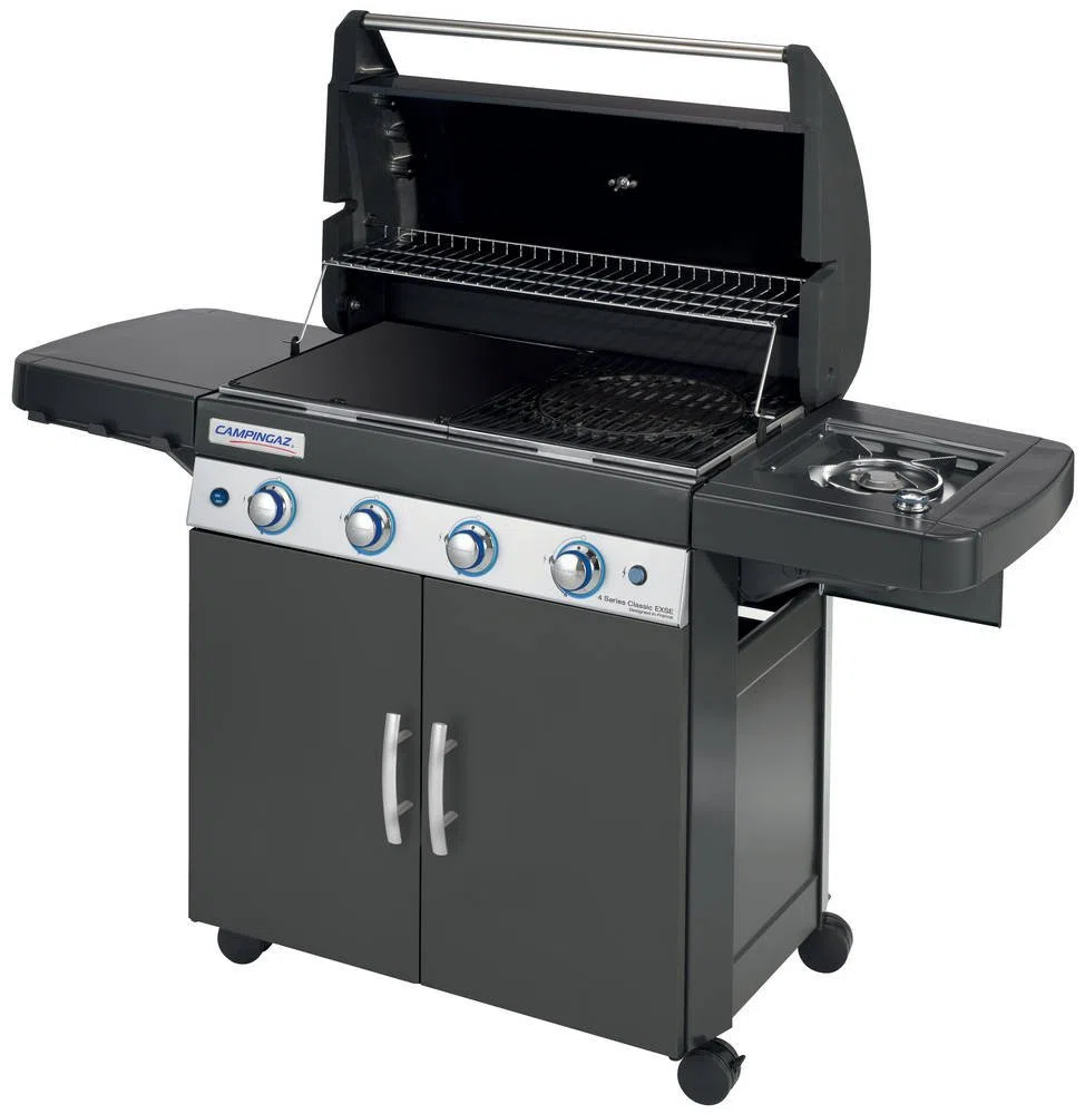 Barbecue A Gas GPL METANO Dual Gas 4 Series Classic LS Plus Dark