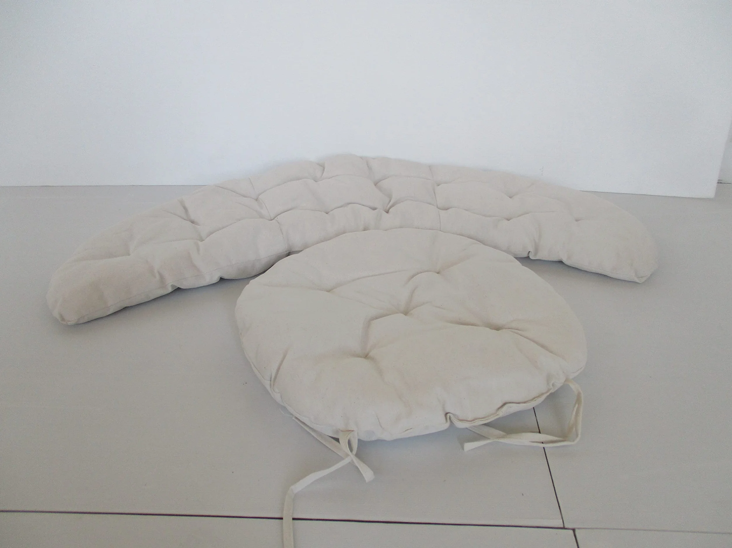 Poltrona Vimini Rattan Naturale con Cuscino 70x68x71 cm H