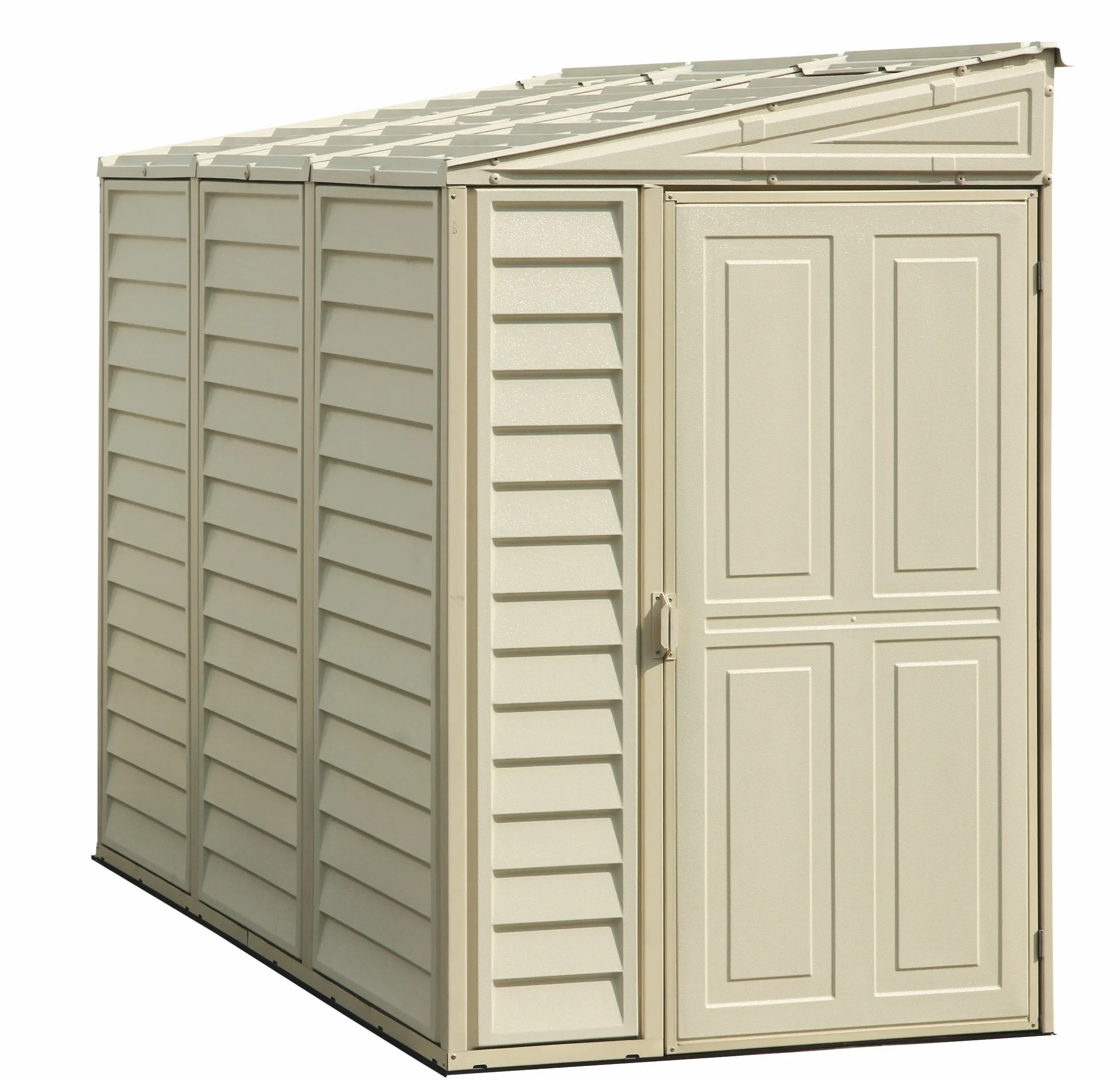 Duramax Plastica Sidemate Shed 1.2 x 2.4 m Avorio