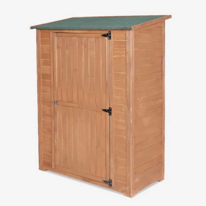 Produce Shop Casetta Armadio da Esterno in Legno Porta Attrezzi da Giardino Smew