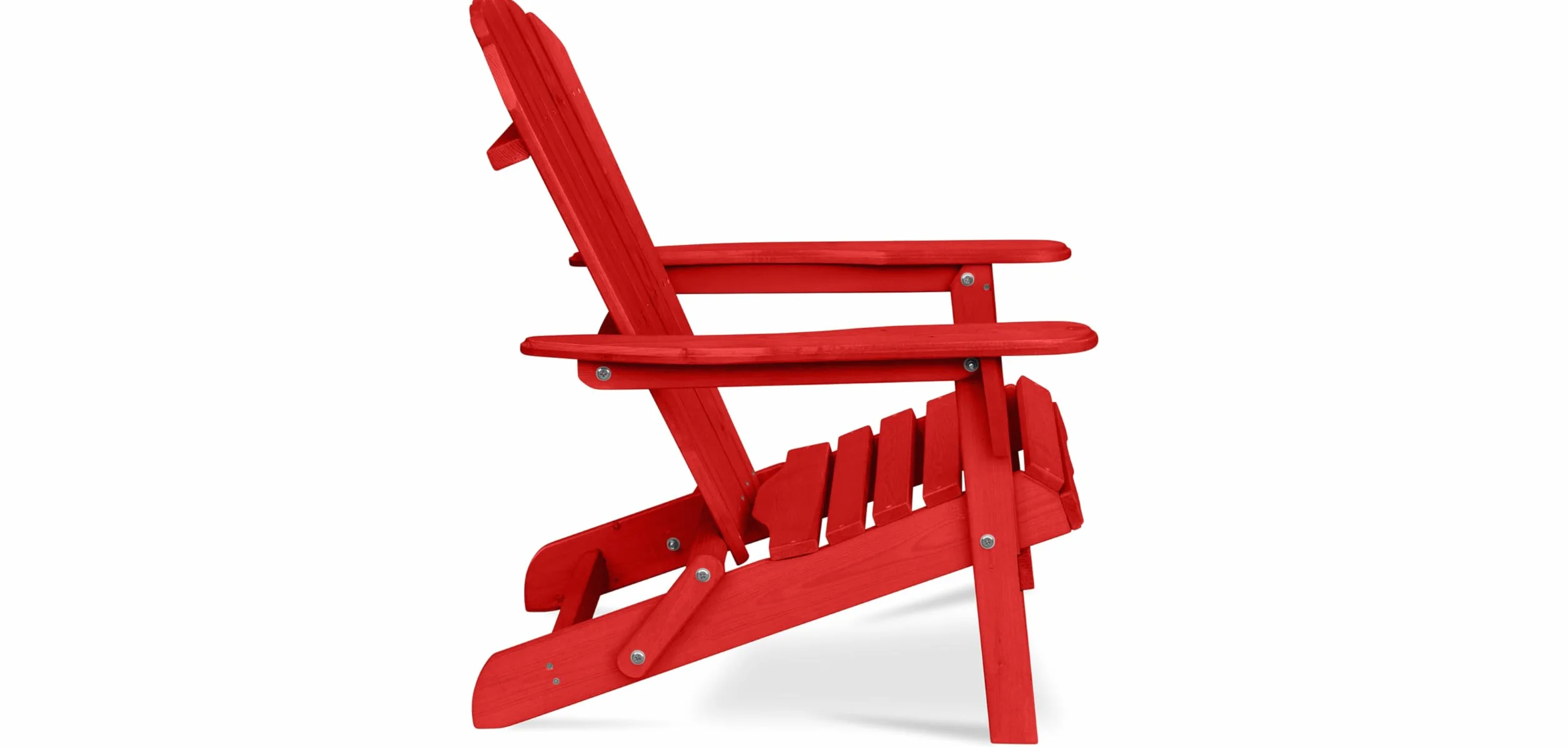 Sedia da Esterno in Legno con Braccioli - Sedia da Giardino Adirondack - Adirondack Turchese