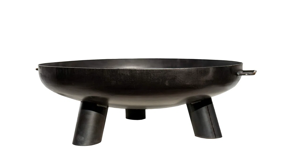 Braciere Coburg Ø 80 cm, Braciere da Giardino, Braciere da Esterno in Acciaio