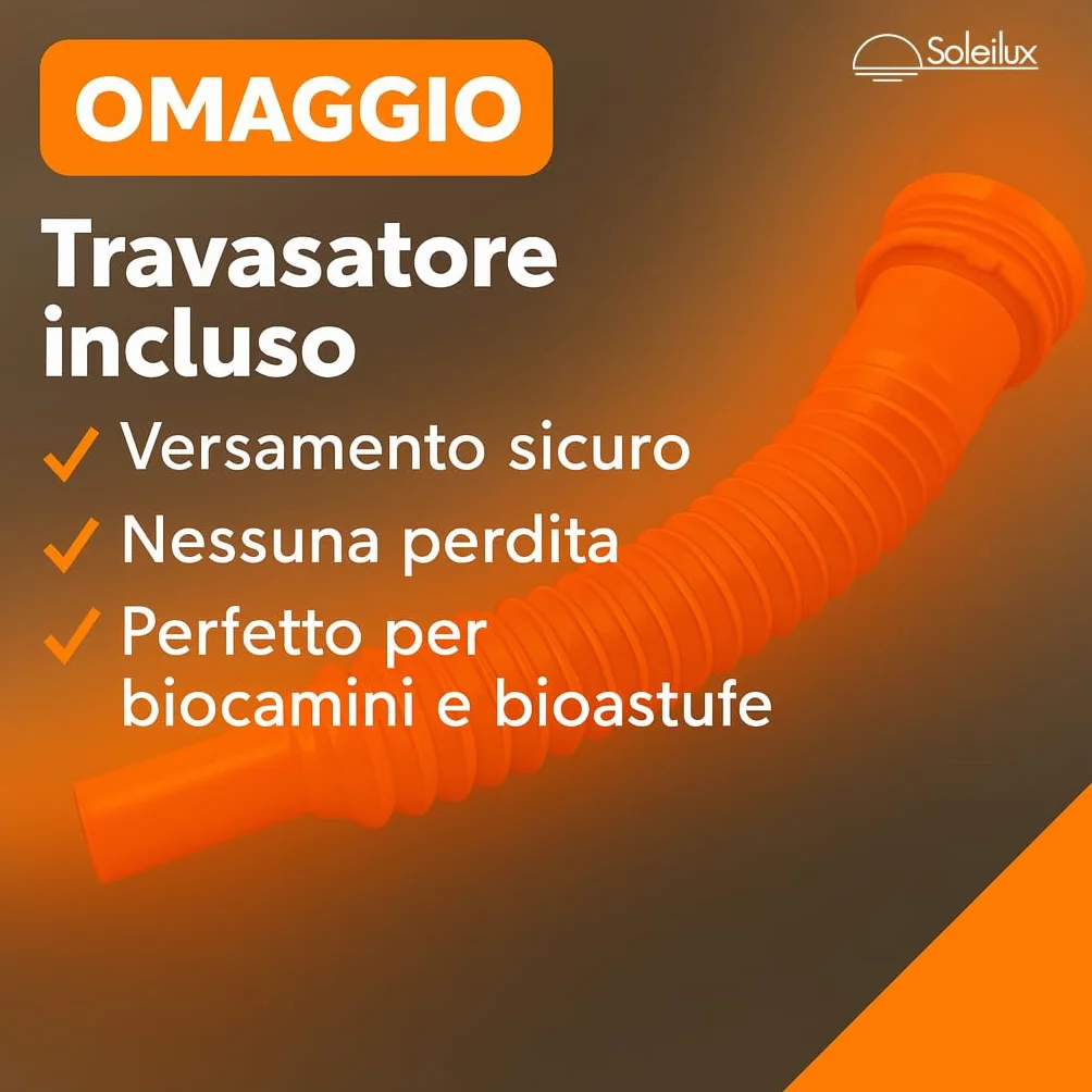 Bioetanolo combustibile 10L do stufe Bio inodore no zolfo