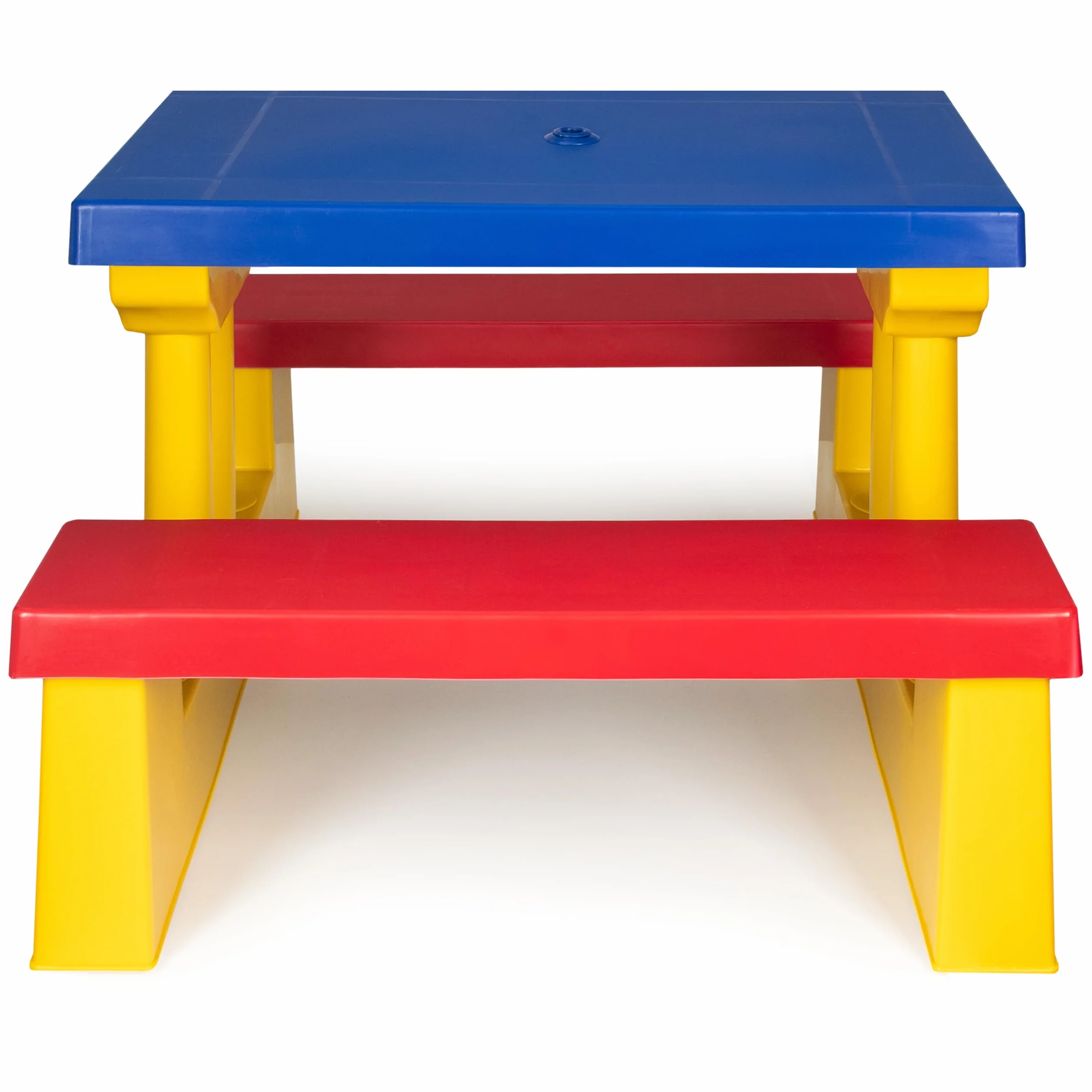 COIL Tavolo da Giardino per Bambini con Panche e Ombrellone Rimovibile