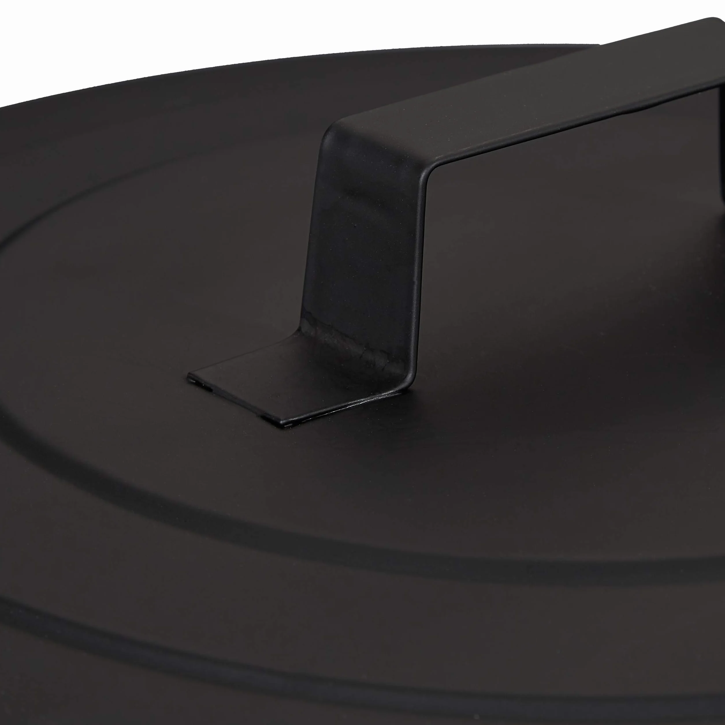 Relaxdays Secchio per Cenere con Coperchio, per Raffreddare & Trasportare Carbone Bollente, Camino & Stufa, 12 l, Nero