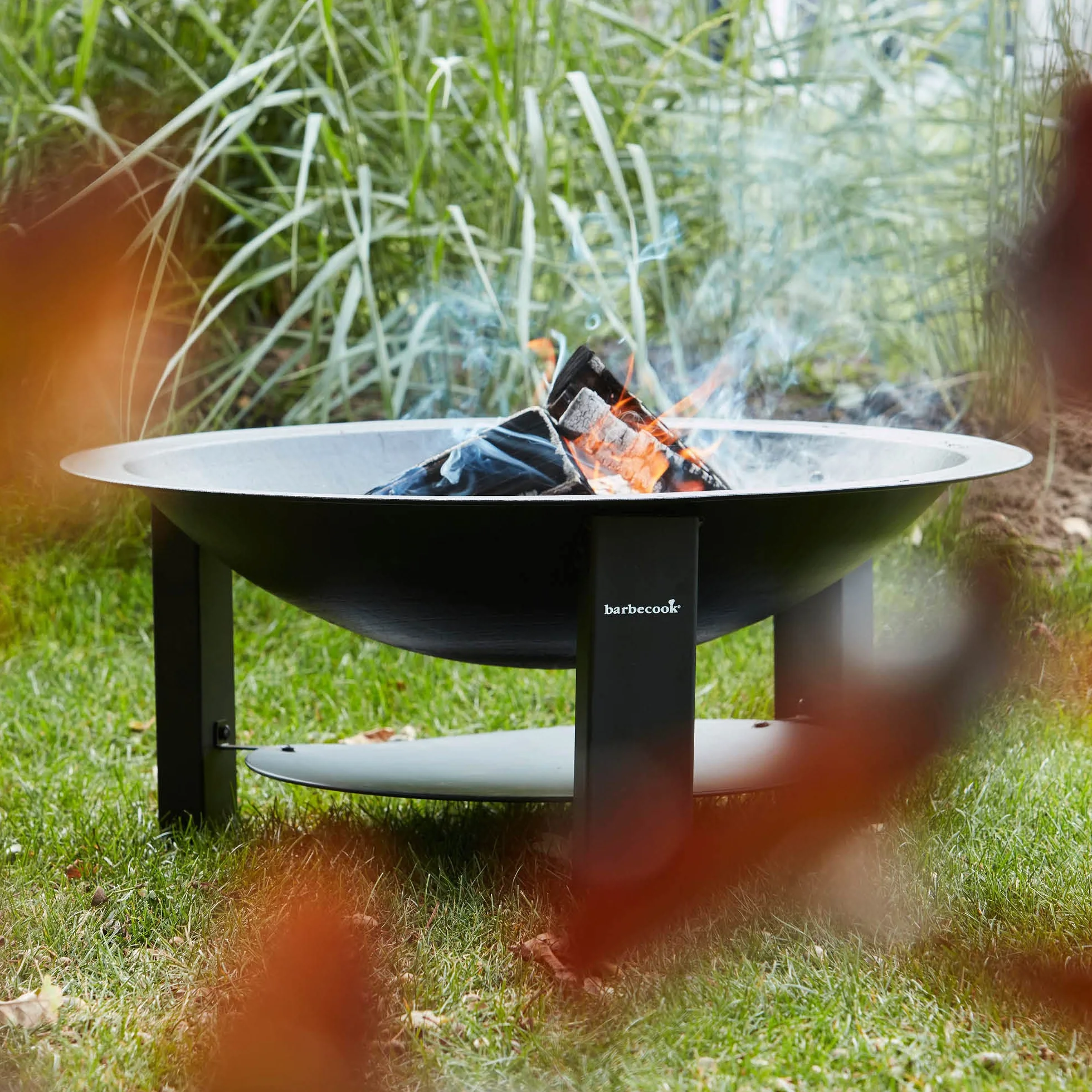 Barbecook Braciere da Giardino Modern 75, Ferro, Acciaio, 75x32cm