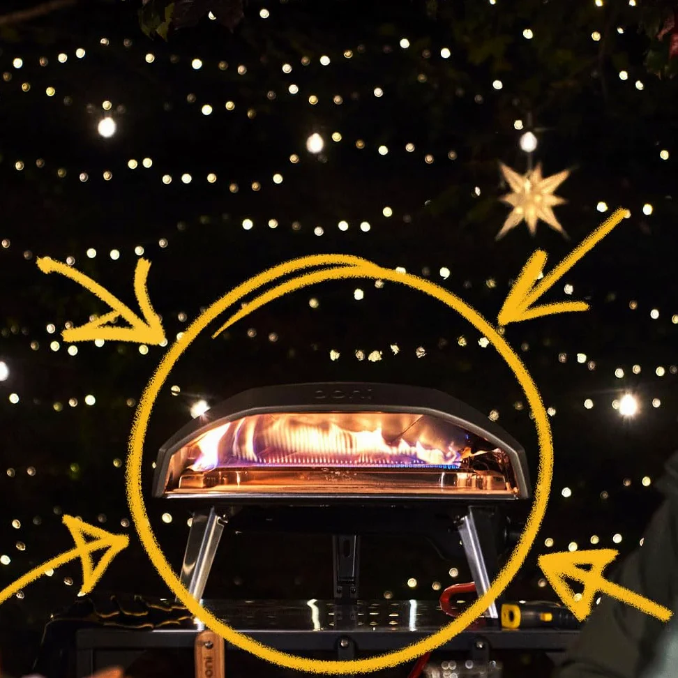 Ooni Koda 16 forno per pizza a gas da esterno 37 mBar