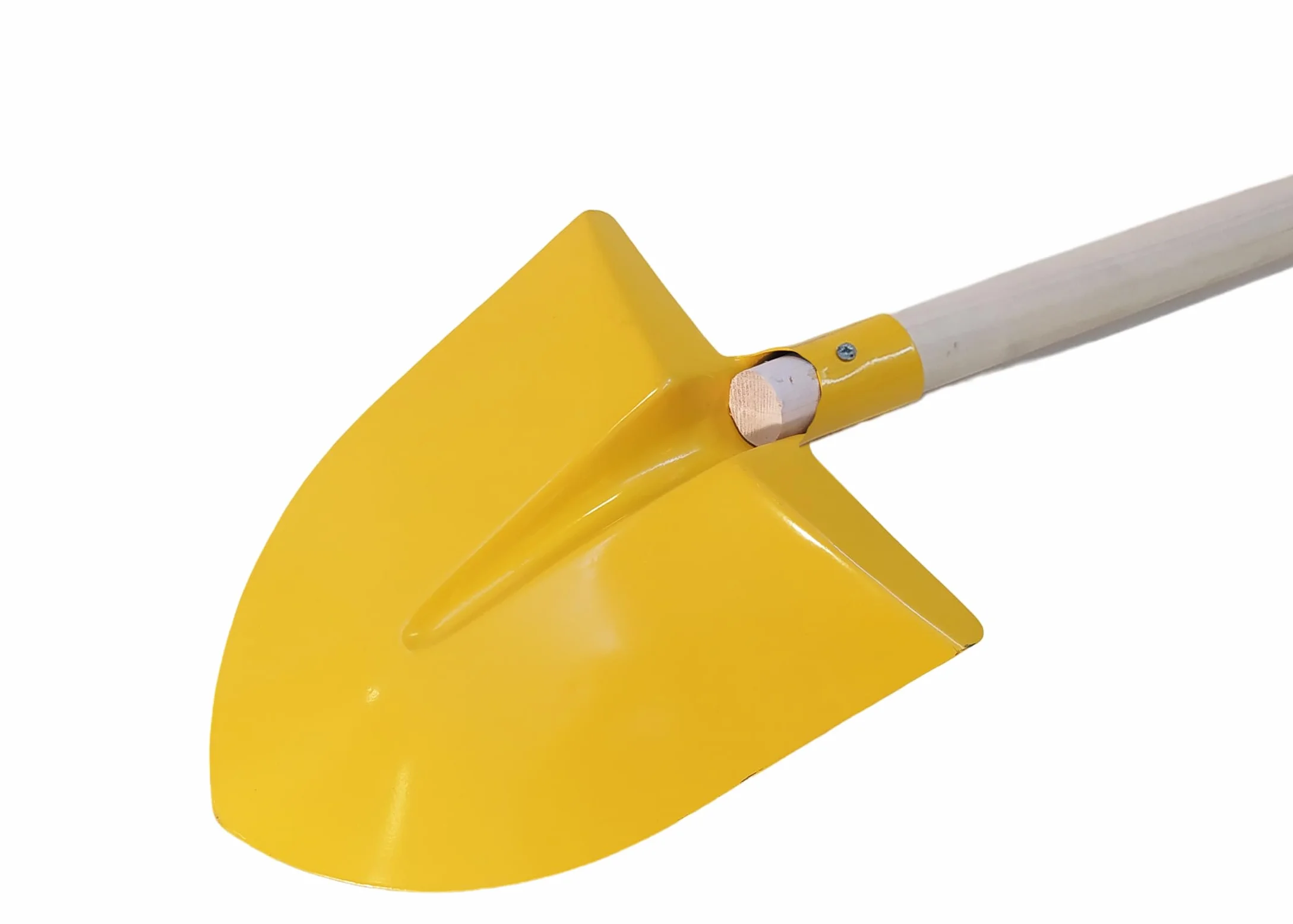 NG NICCOLAI BADILE VANGA LEGGERO CON MANICO IN LEGNO VARIE TIPOLGIE E FORME MADE IN ITALY (BADILE CON MANICO E PALA GIALLA IN LEGA LEGGERA A PUNTA)