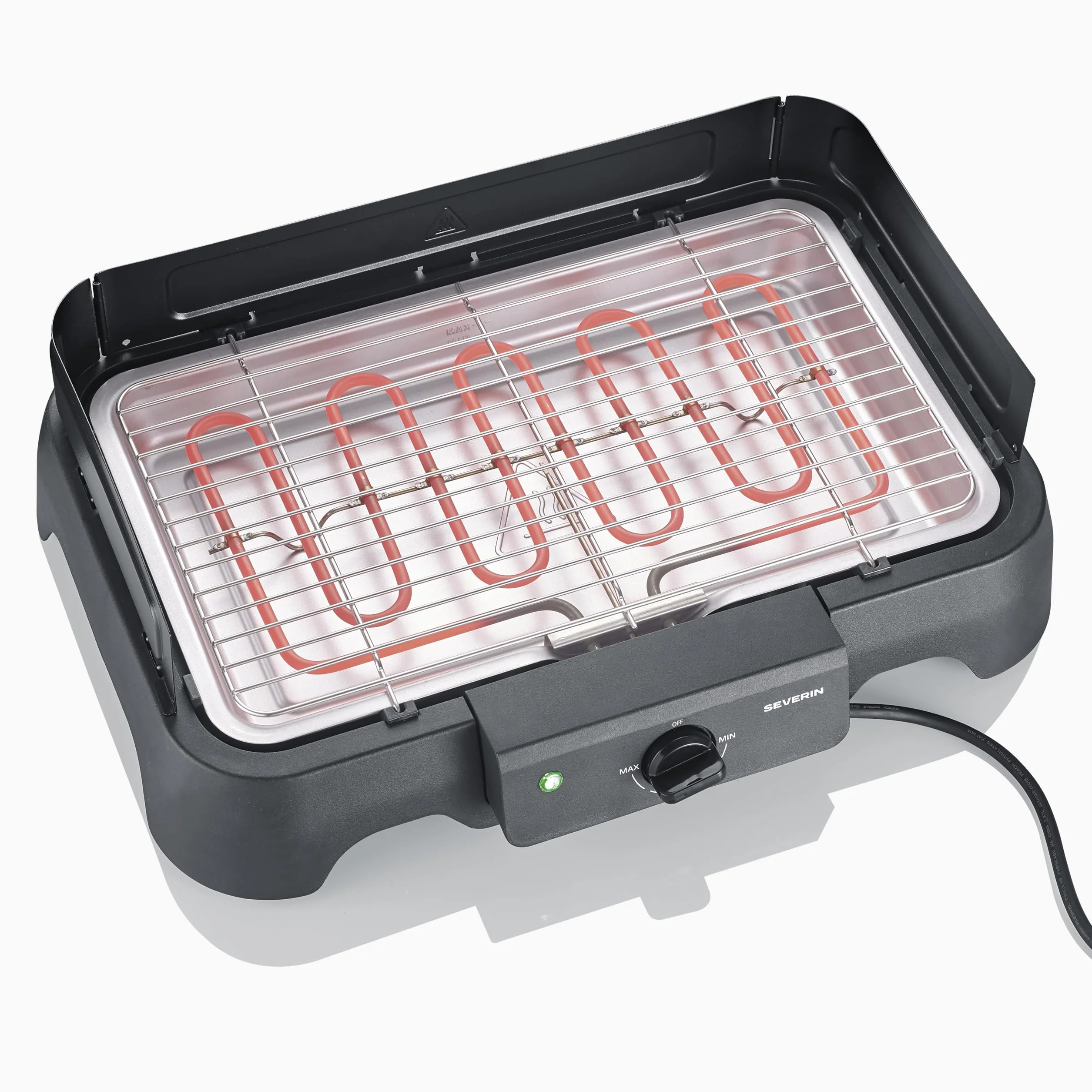 SEVERIN Barbecue elettrico da tavolo con griglia PG 8593