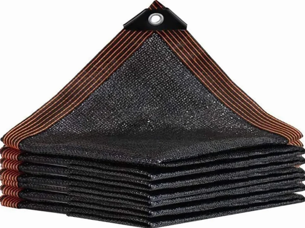 QLOFEI Rete Ombreggiante con Occhielli 50% Anti UV Telo Ombreggiante Occhiellato 3x5m