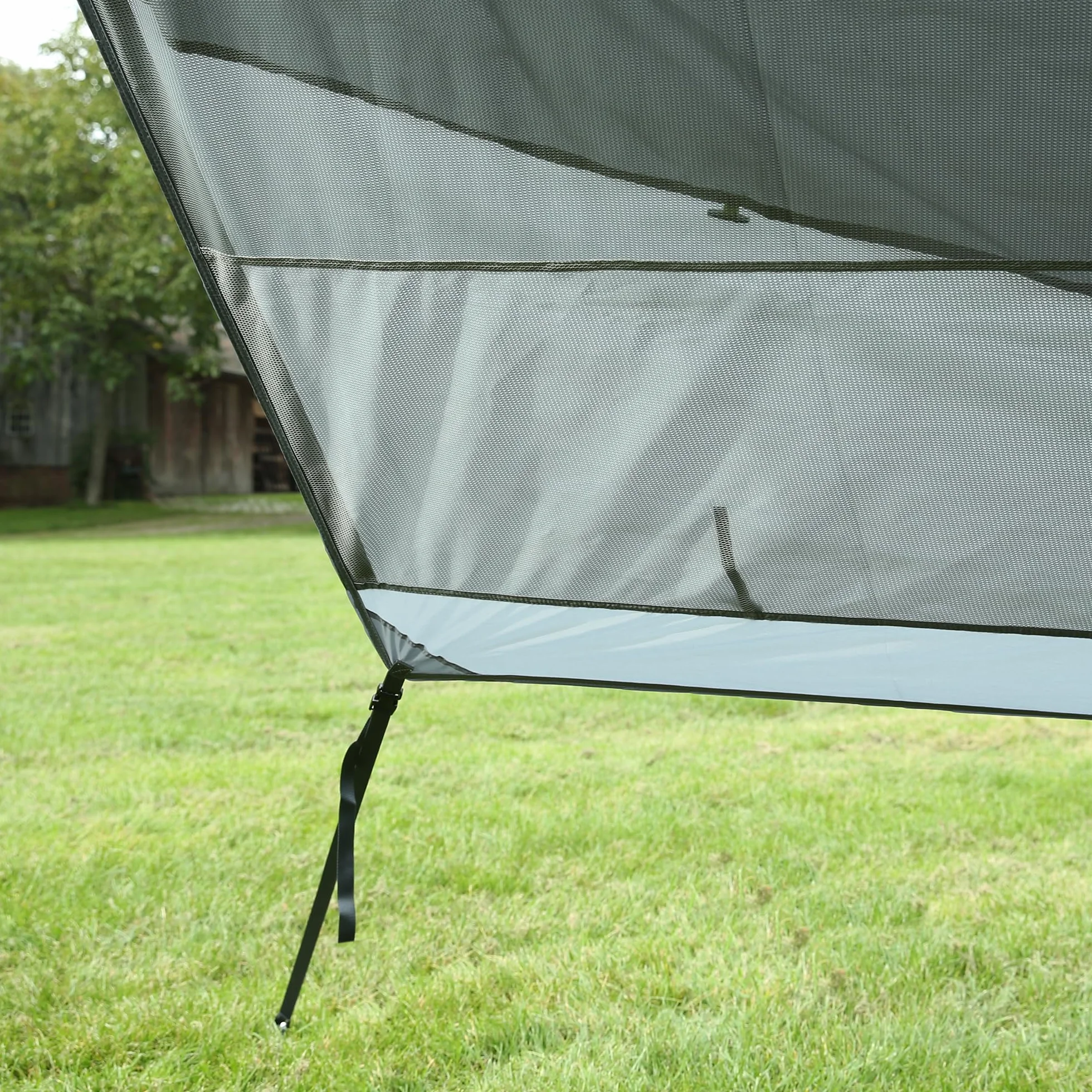 GEAR Sun & Rain Blocker Parete anteriore per tenda da sole, protezione UPF 50+, colonna d'acqua 3000 mm, 3 profili diametro 4,3, 6,2 e