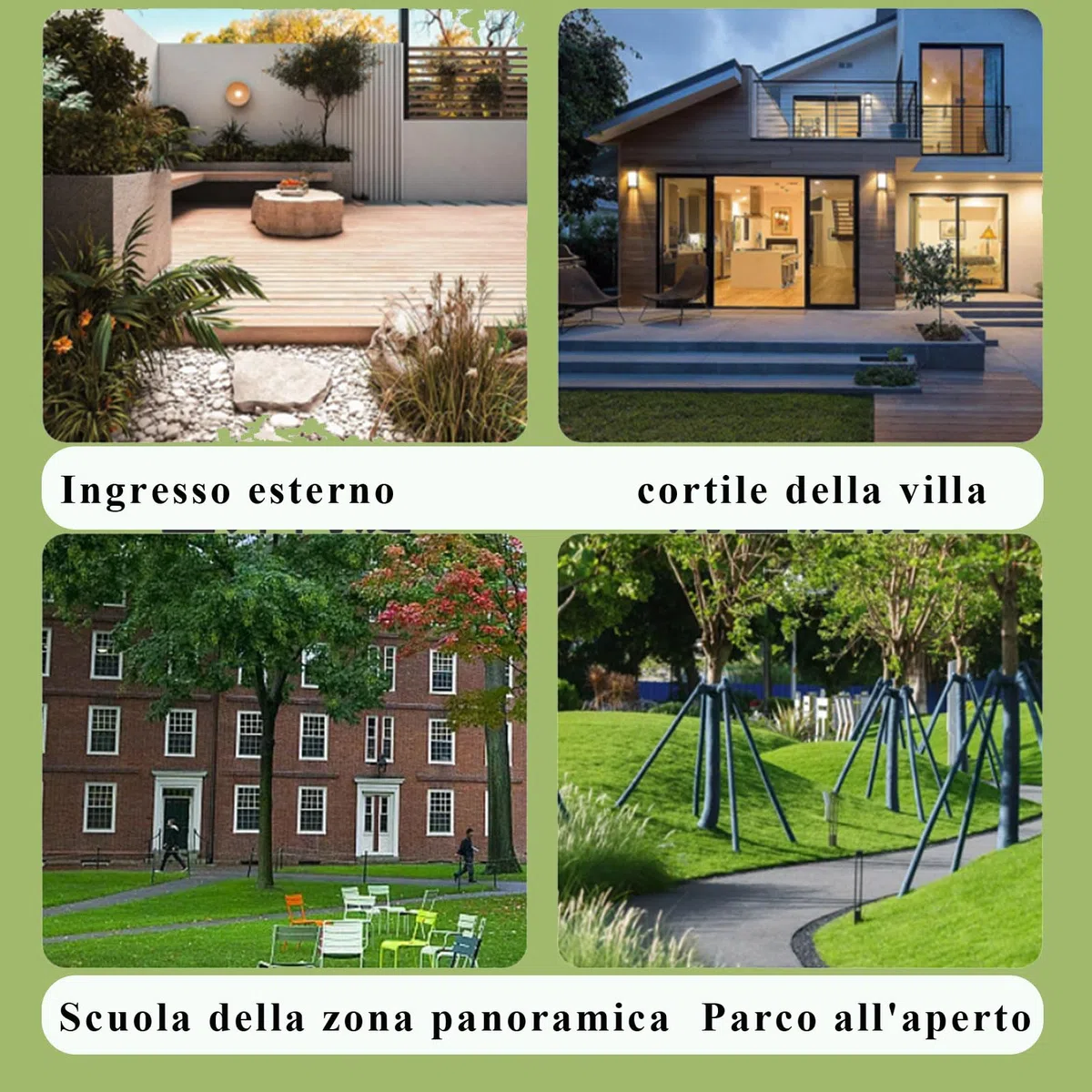 Fontana da Giardino Esterno in Acciaio Inossidabile 304, Rubinetto Antigelo a Doppia Uscita con Pistola a Spruzzo