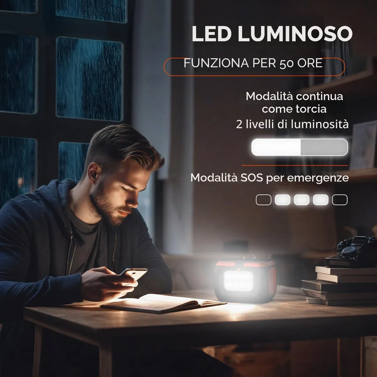 SinKeu Powerstation portatile 97 Wh, 26400 mAh, mini generatore con presa AC da 120 W, 230 V, 12 V, DC, porte USB per cellulare, laptop, alimentazione mobile, batteria per campeggio, viaggio