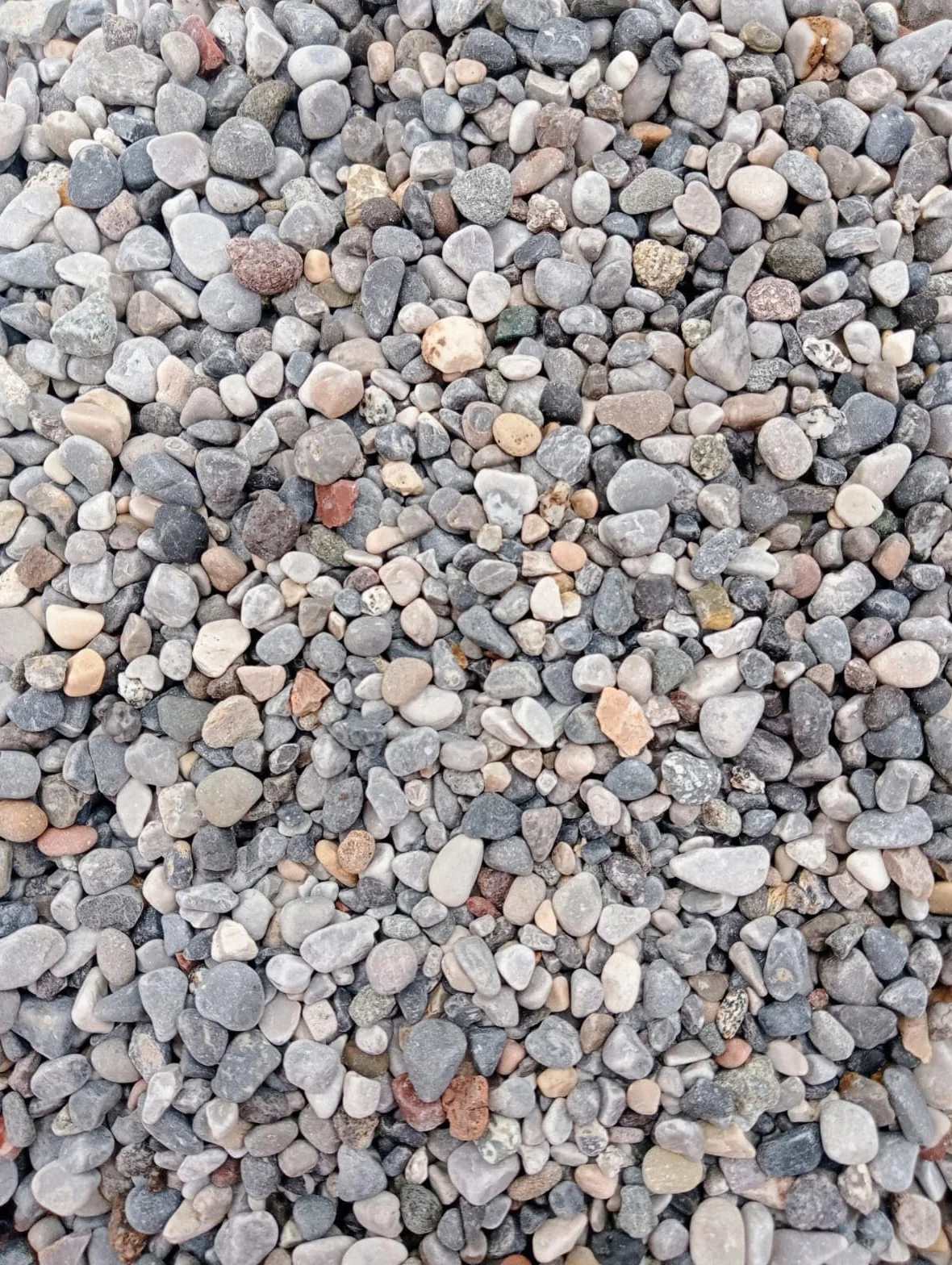 Ciottoli Grigio Ghedi (4/8 mm) per arredo di esterni, vasi e fiorere - Sacco da 10 kg