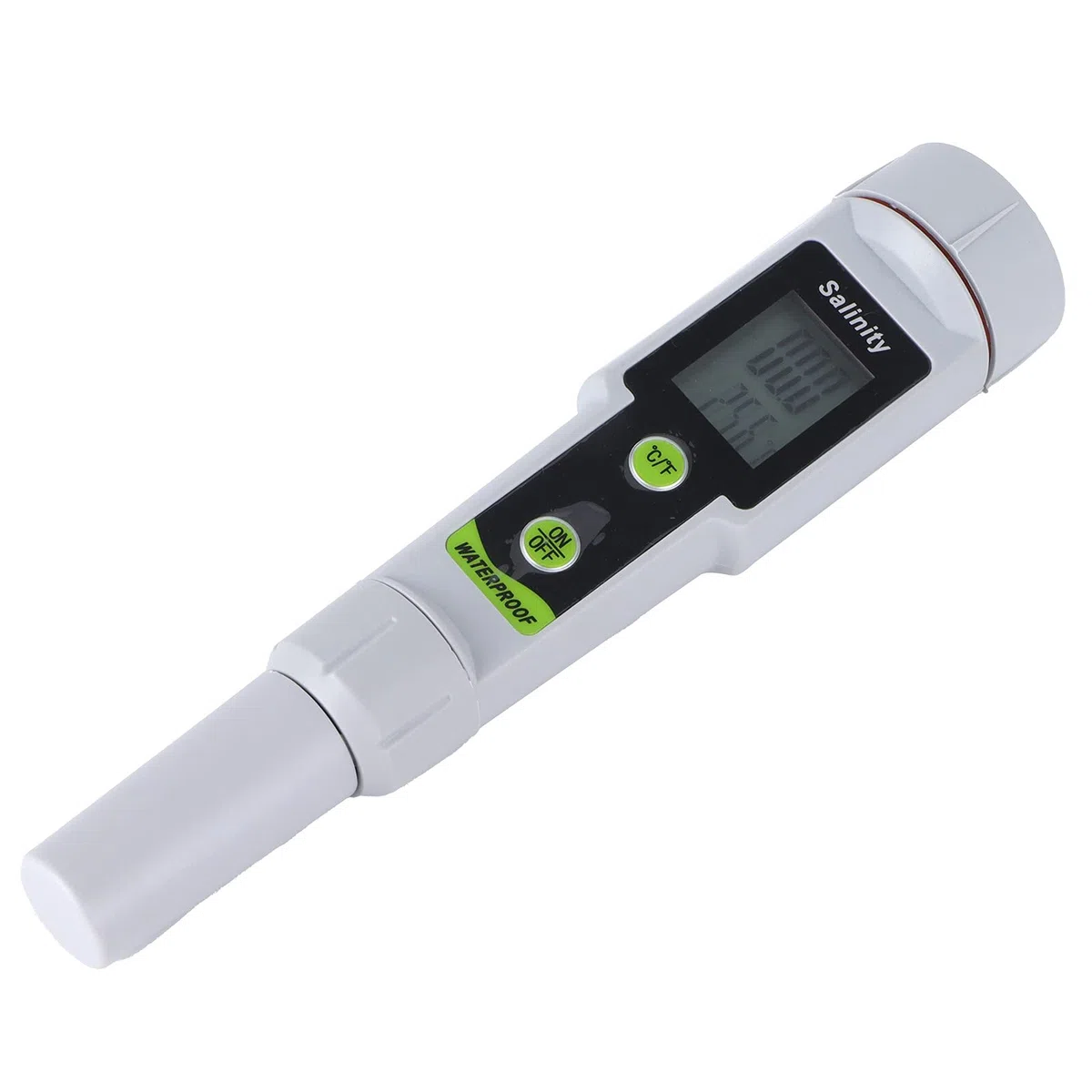 BuyWeek Misuratore di Salinità Digitale 2 in 1 Penna Tester con Cacciavite per Piscine Pesca