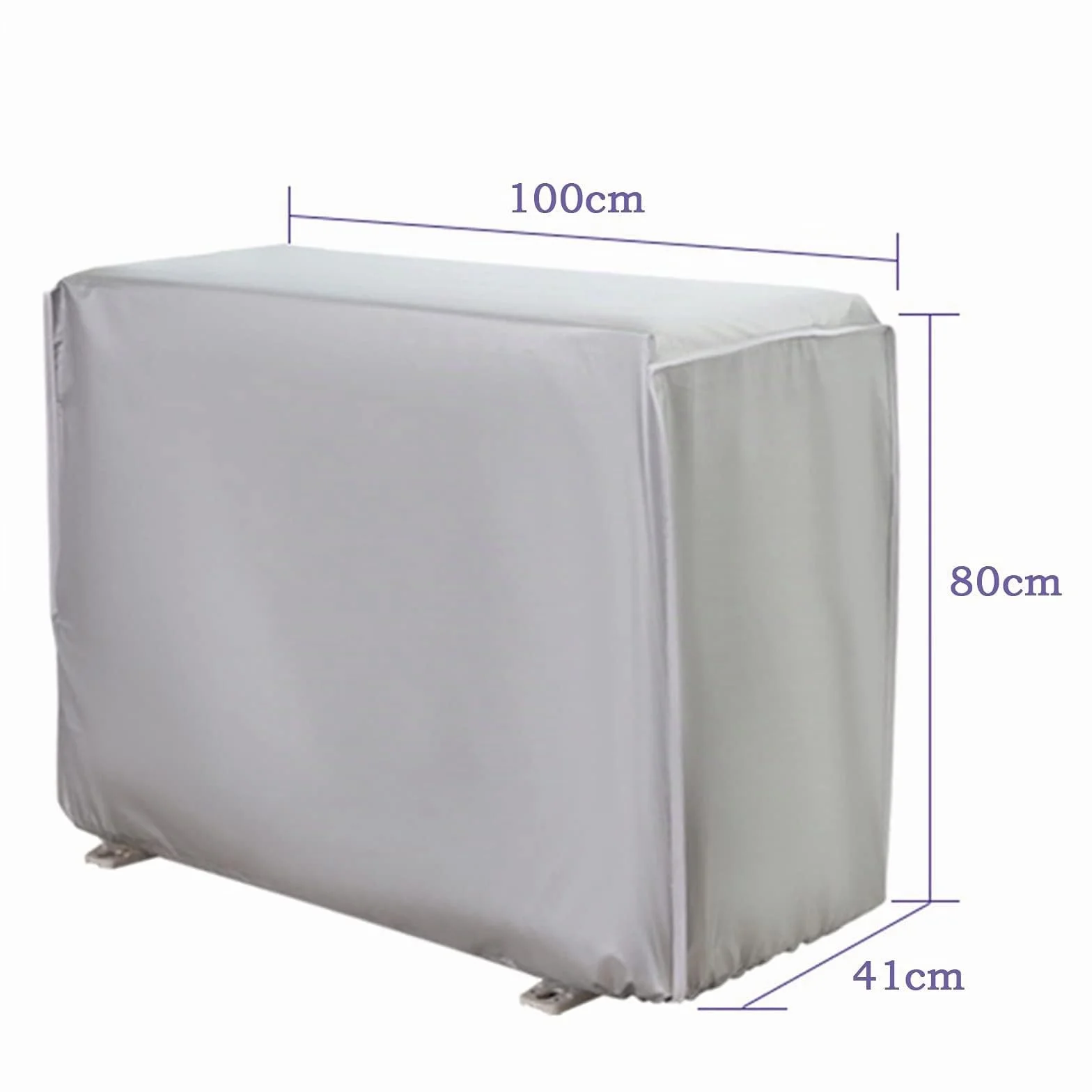 Copertura Condizionatore Esterno Impermeabile Antipolvere Sunproof 100x41x80cm