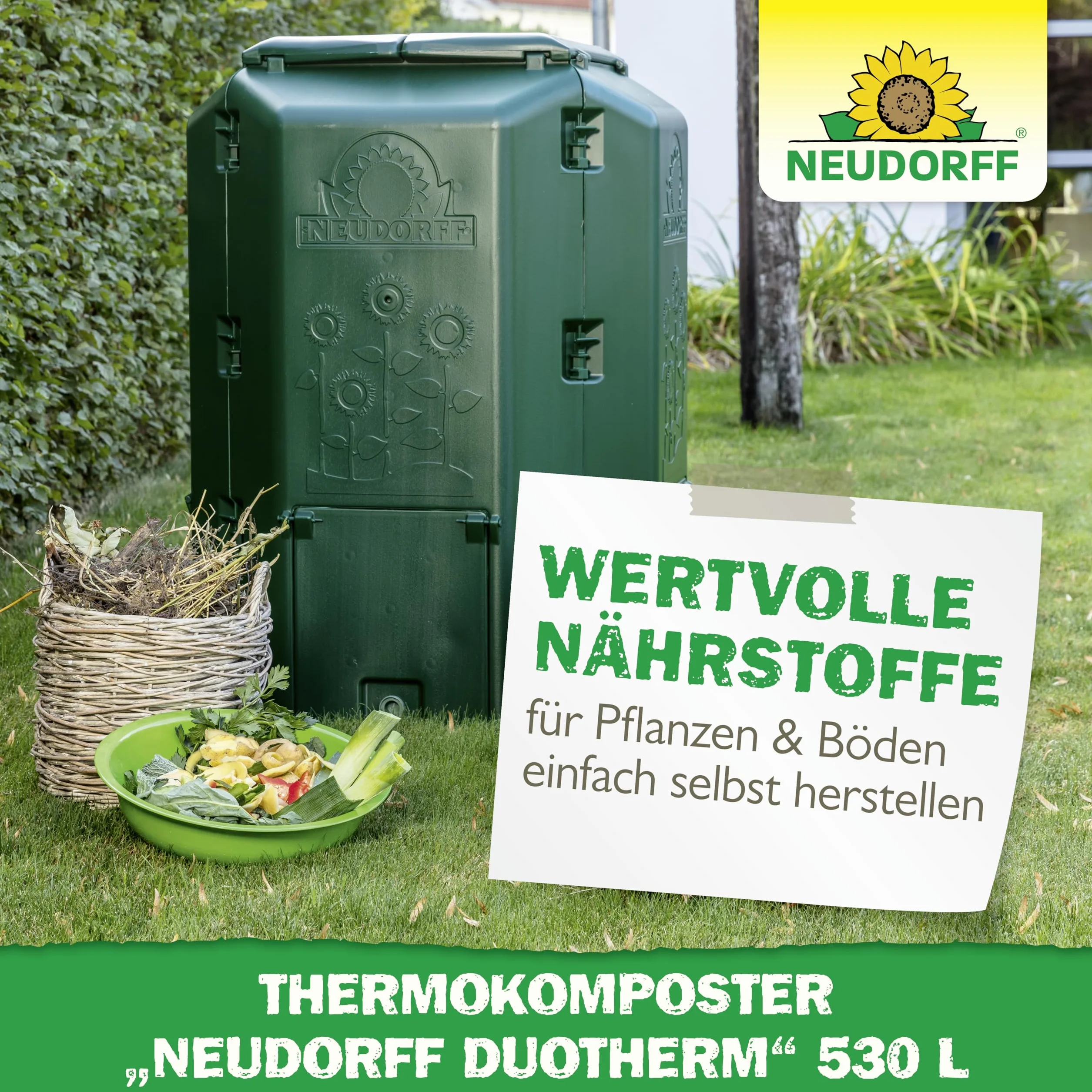 Neudorf 775 Thermo composter 530 l Duotherm
