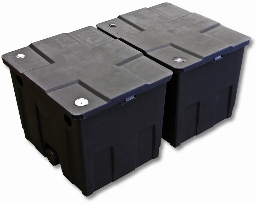 SunSun set per laghetti filtro a 2 camere 60000l chiarificatore UVC serie 3 da 24W tubo 5m