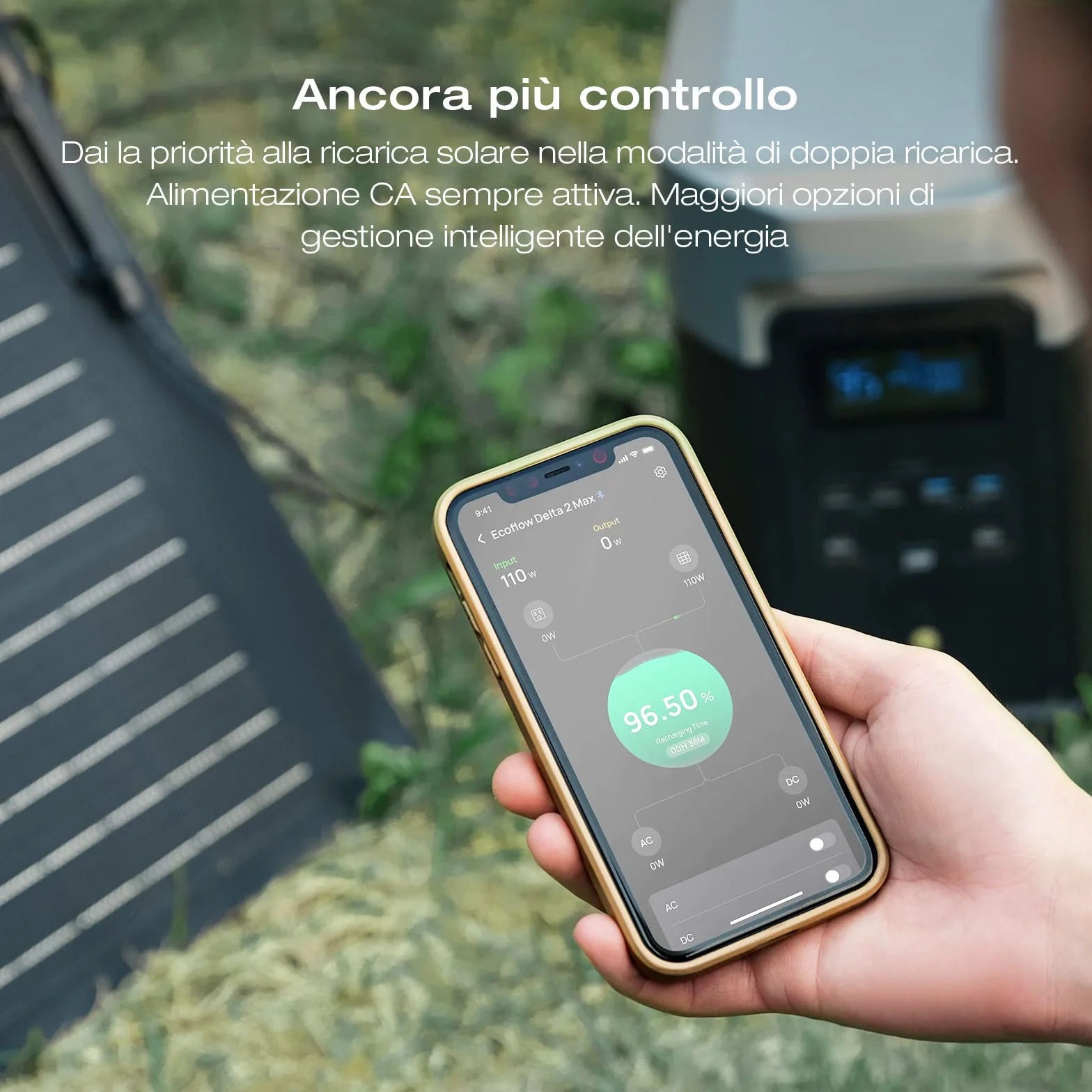 ECOFLOW Batteria aggiuntiva DELTA 2 Max 2048Wh LifePO4