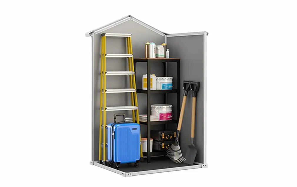Keter Casetta Manor 4X3 Grigia Resina 128X94X196