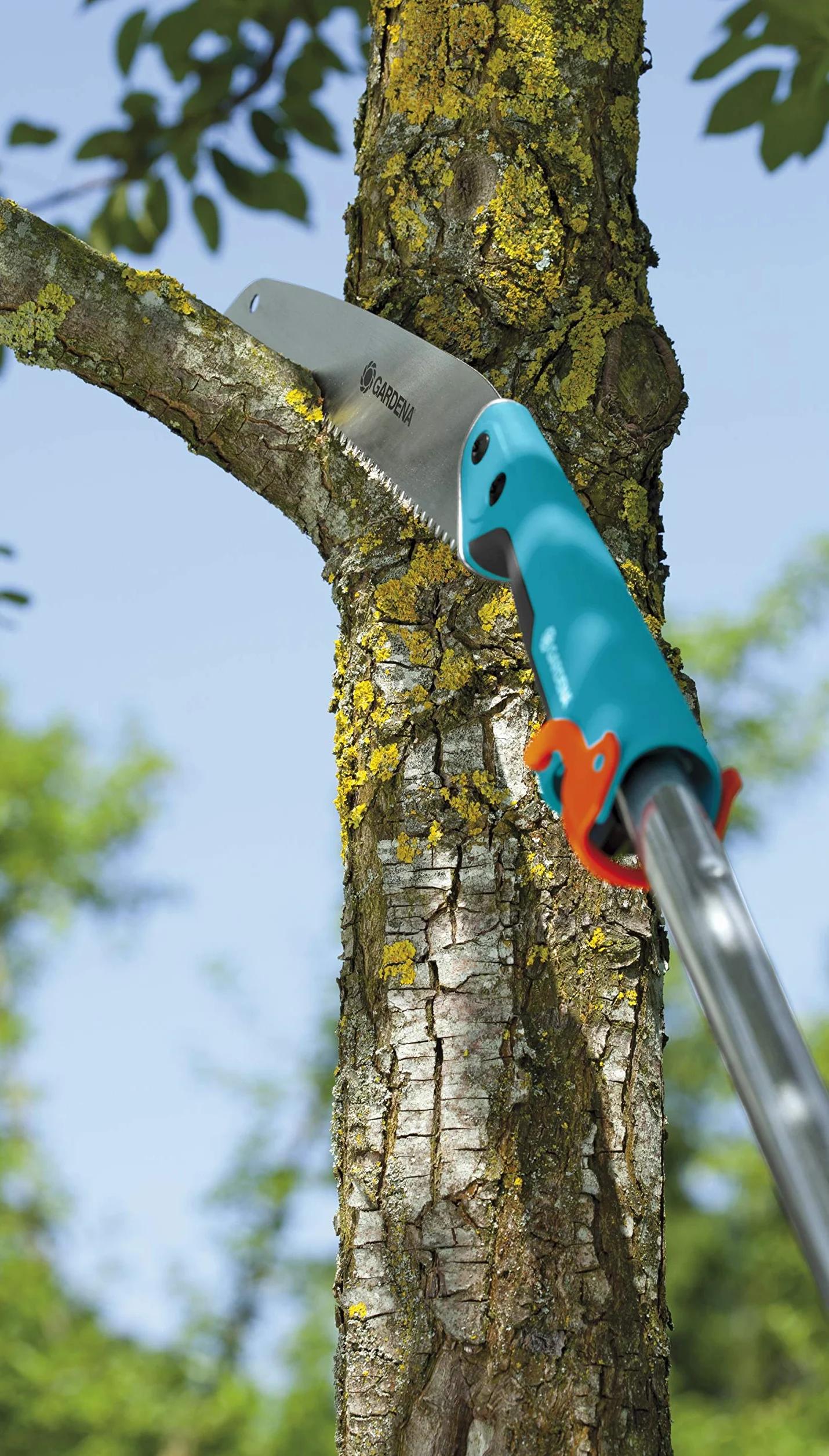Segaccio da Giardino Gardena Combisystem 300 Pp: Troncarami con Denti Allicciati, Antisdrucciolo Grazie Al Blocco di Fine Impugnatura (8737-20)