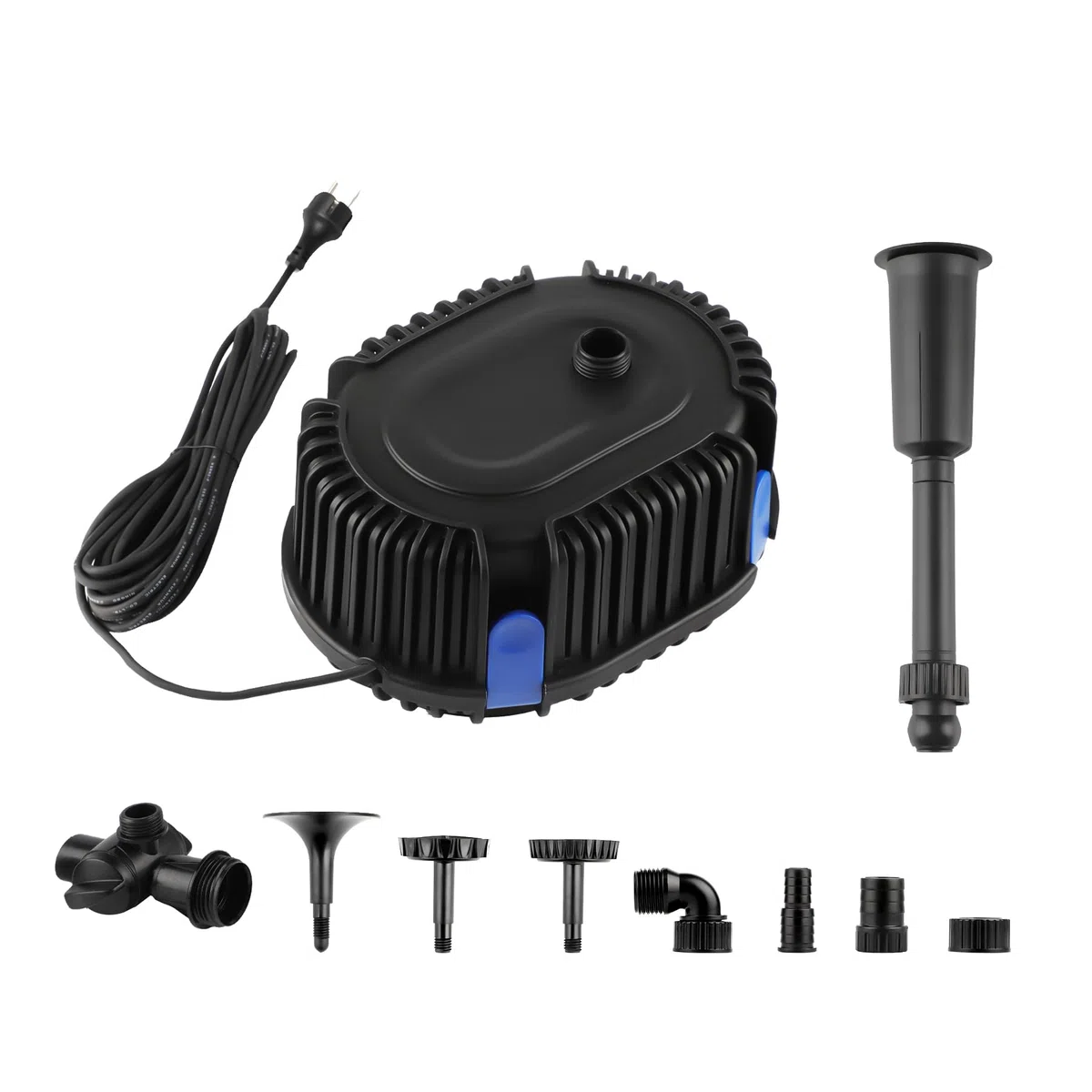 Forever Speed Pompa per Fontane Esterna 1000L/H 20W Multifunzione per Giardino e Laghetto