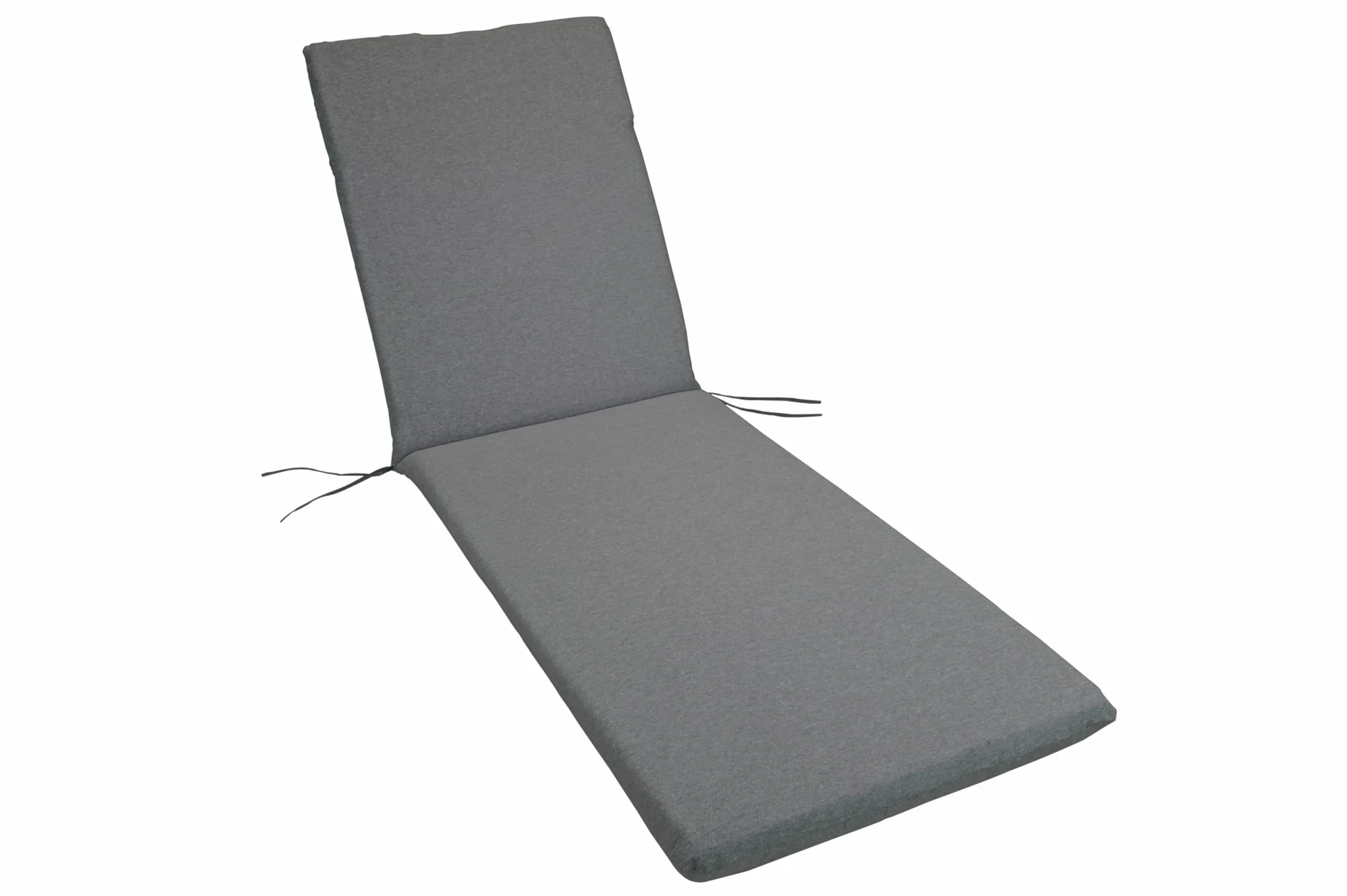 Cuscino per Lettino Prendisole Grigio 73x110x57 cm Cotone Poliestere Sfoderabile Made in Italy