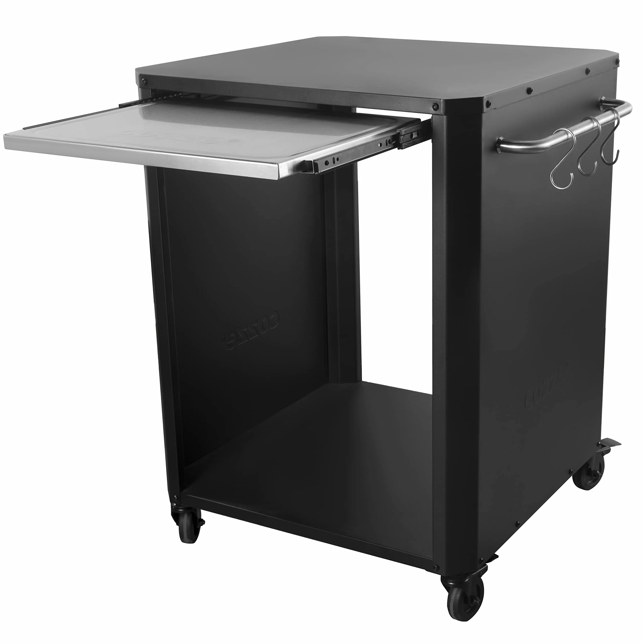 Cozze® Tavolo da esterno con tavolino estraibile per fornetti pizza 13-17"