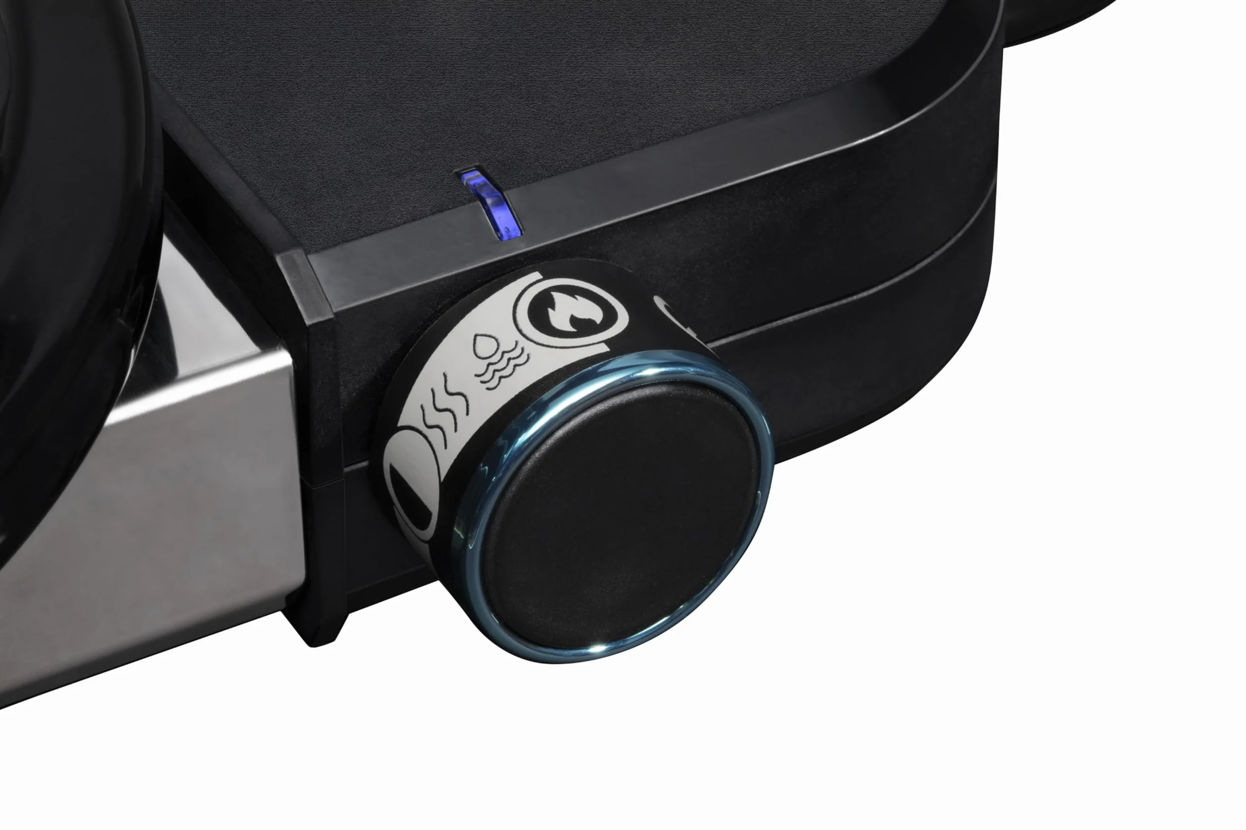 Weber Lumin Compact Barbecue Elettrico Portatile, 315°C, Griglie in Ghisa Smaltata, 43x32 cm, Nero