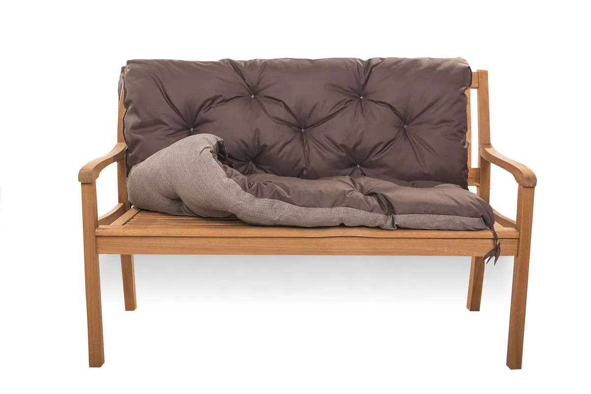 Hollywood Cuscino per Dondolo da Giardino 160x50x50 cm Marrone