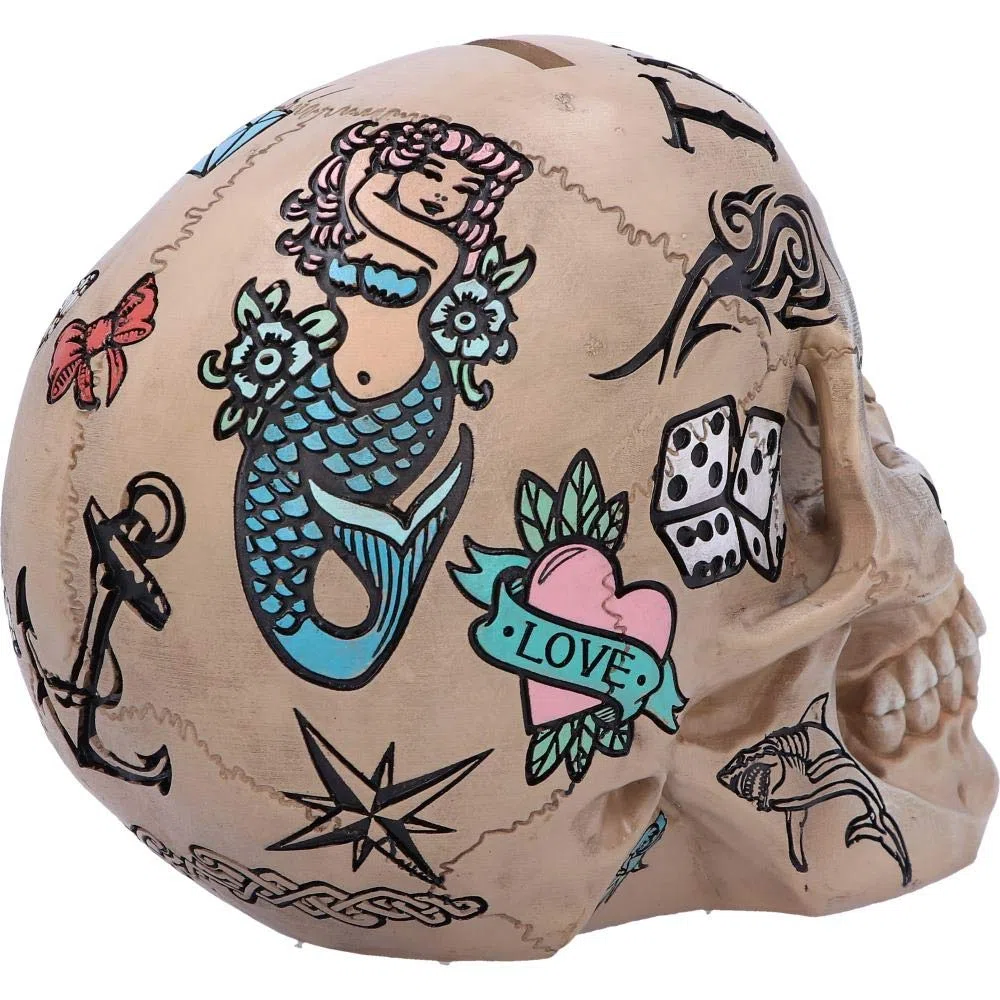 NEMESIS NOW Figura Calavera Tattoo