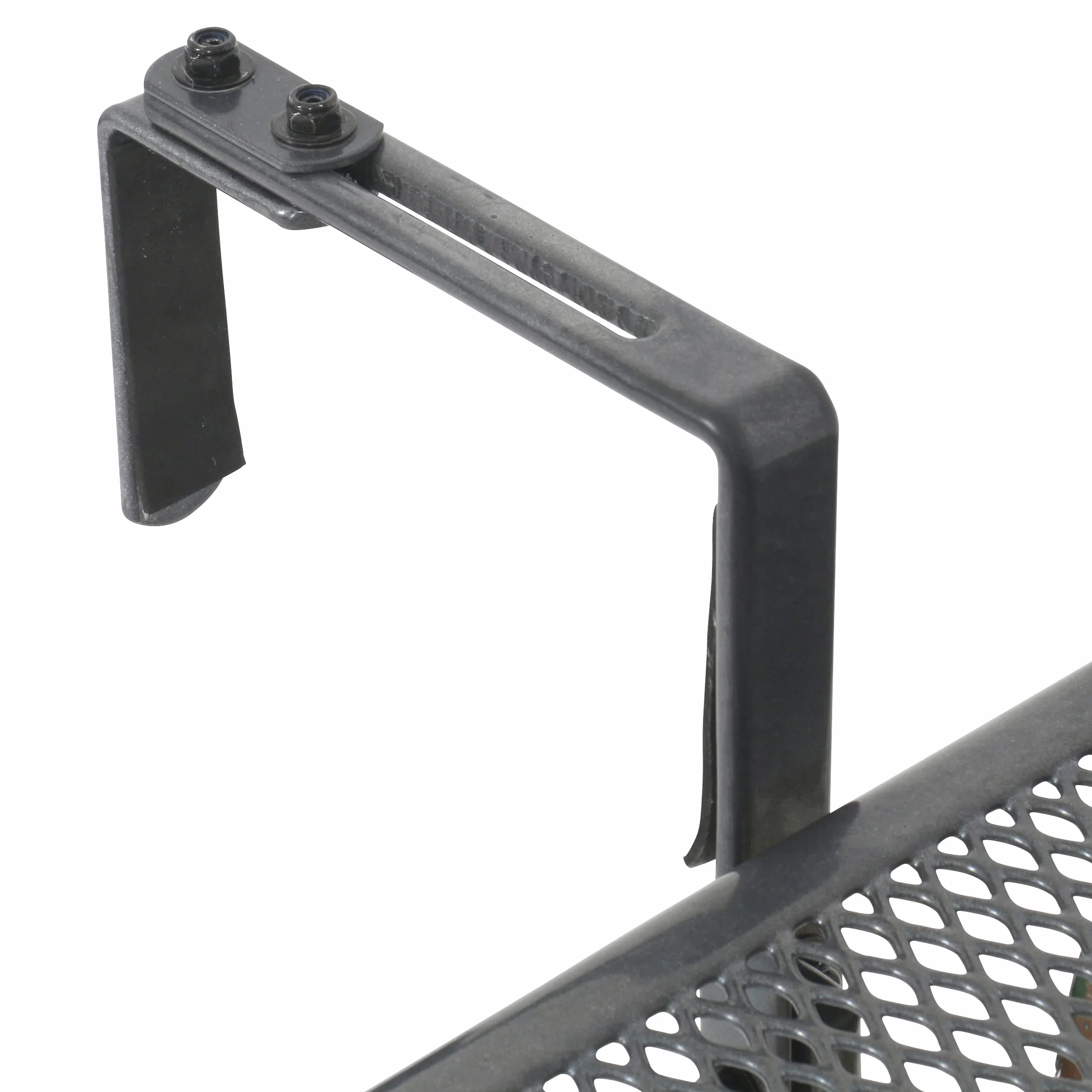 Greemotion Tavolino Pieghevole da Balcone Regolabile in Altezza Grigio