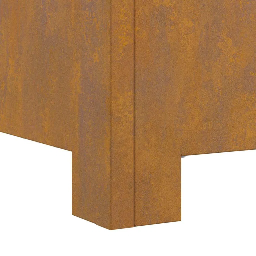 Focolare Marrone 60 x 60 x 30 cm Acciaio Caminetti