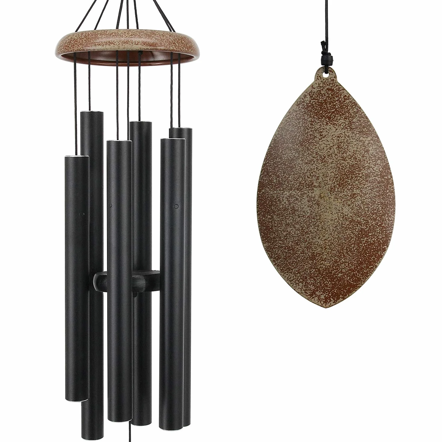 ASTARIN Wind Chimes for Outside Deep Tone,36 Inch Windchime Outdoors，Chimes for Outdoors,Sympathy Wind Chimes Memorial for Mom Dad，All Metal Wind Chime