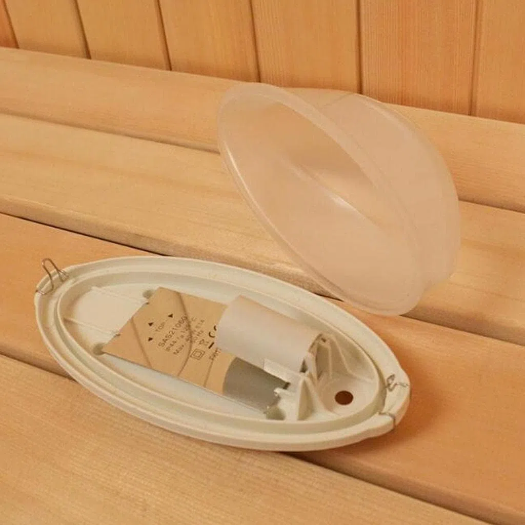Mumusuki Sauna Lampada Resistente alle Alte Temperature Antideflagrante Anti-Appannamento