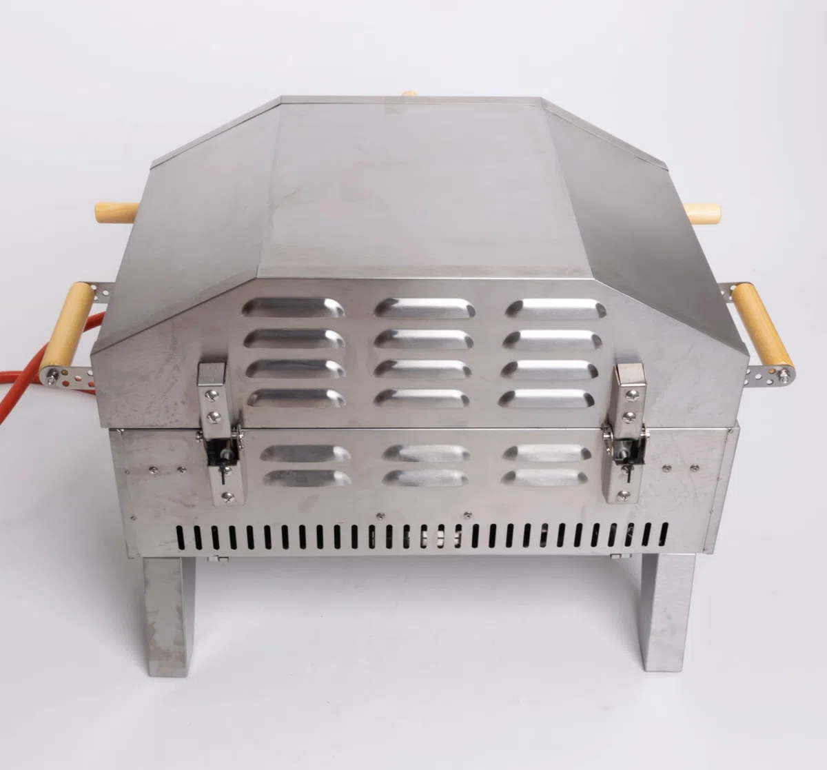 Forno Griglia per Barbecue a Gas 2 in 1, Forno per Pizza in Acciaio Inossidabile
