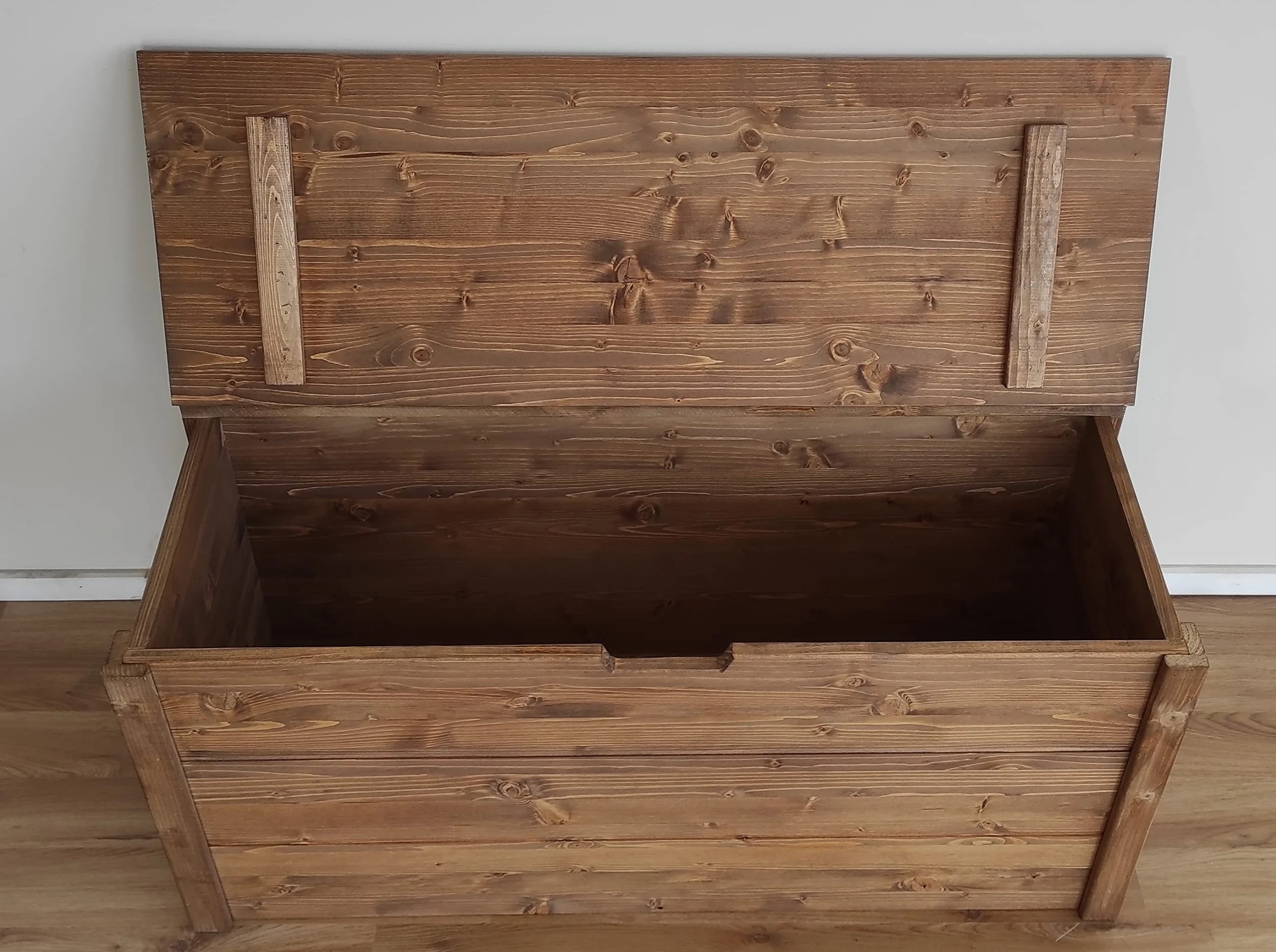 TOTAL WOOD 2012 Cassapanca in Legno, Baule Contenitore, Porta Legna, Porta Oggetti, Modello Matej Varie Misure