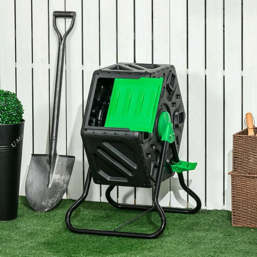 Produce Shop Compostiera Domestica da Giardino 65L composter Girevole Soyle