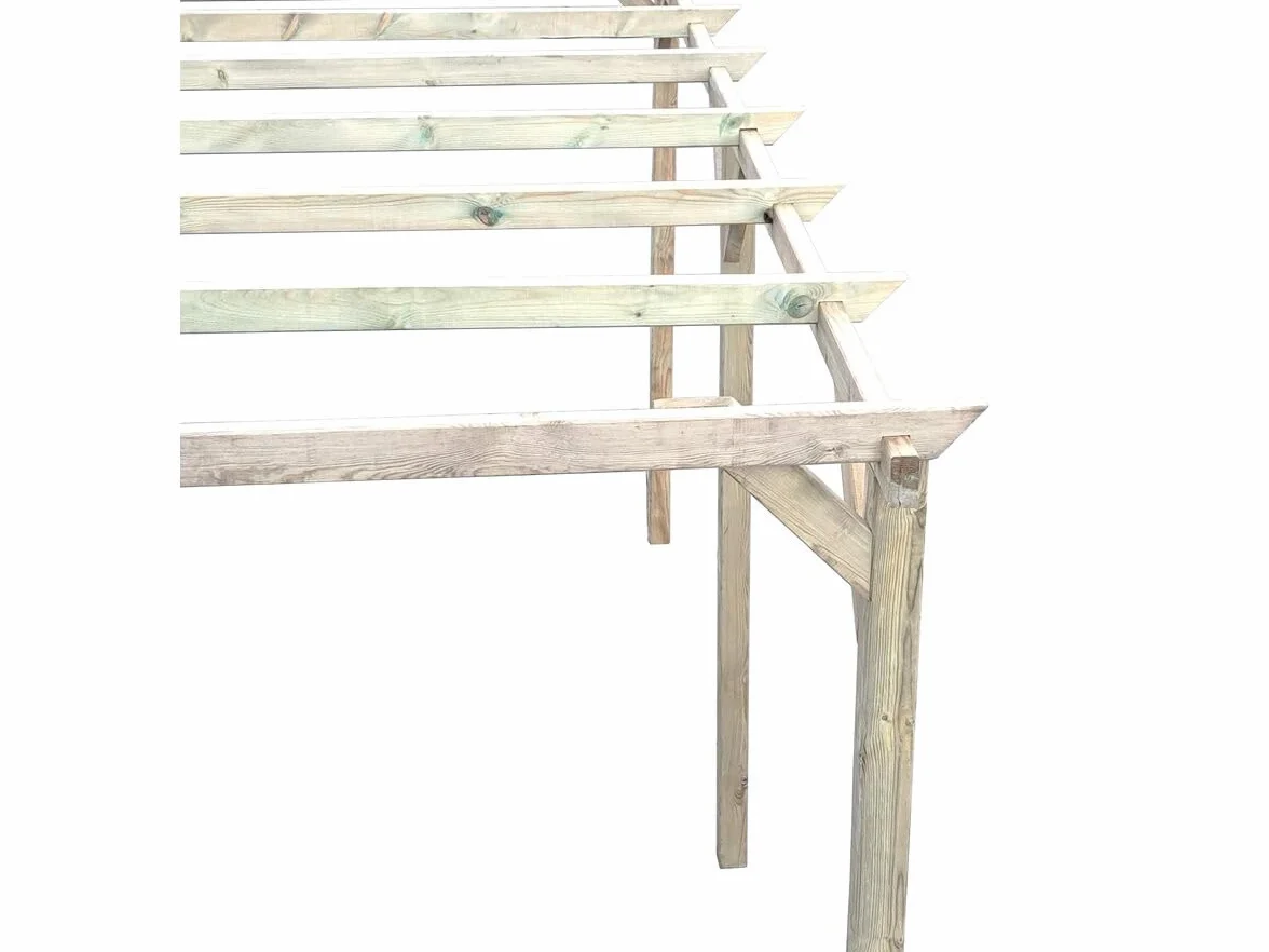 Habitat et Jardin Pensilina in Legno Solar II 3 x 5 x 2,4