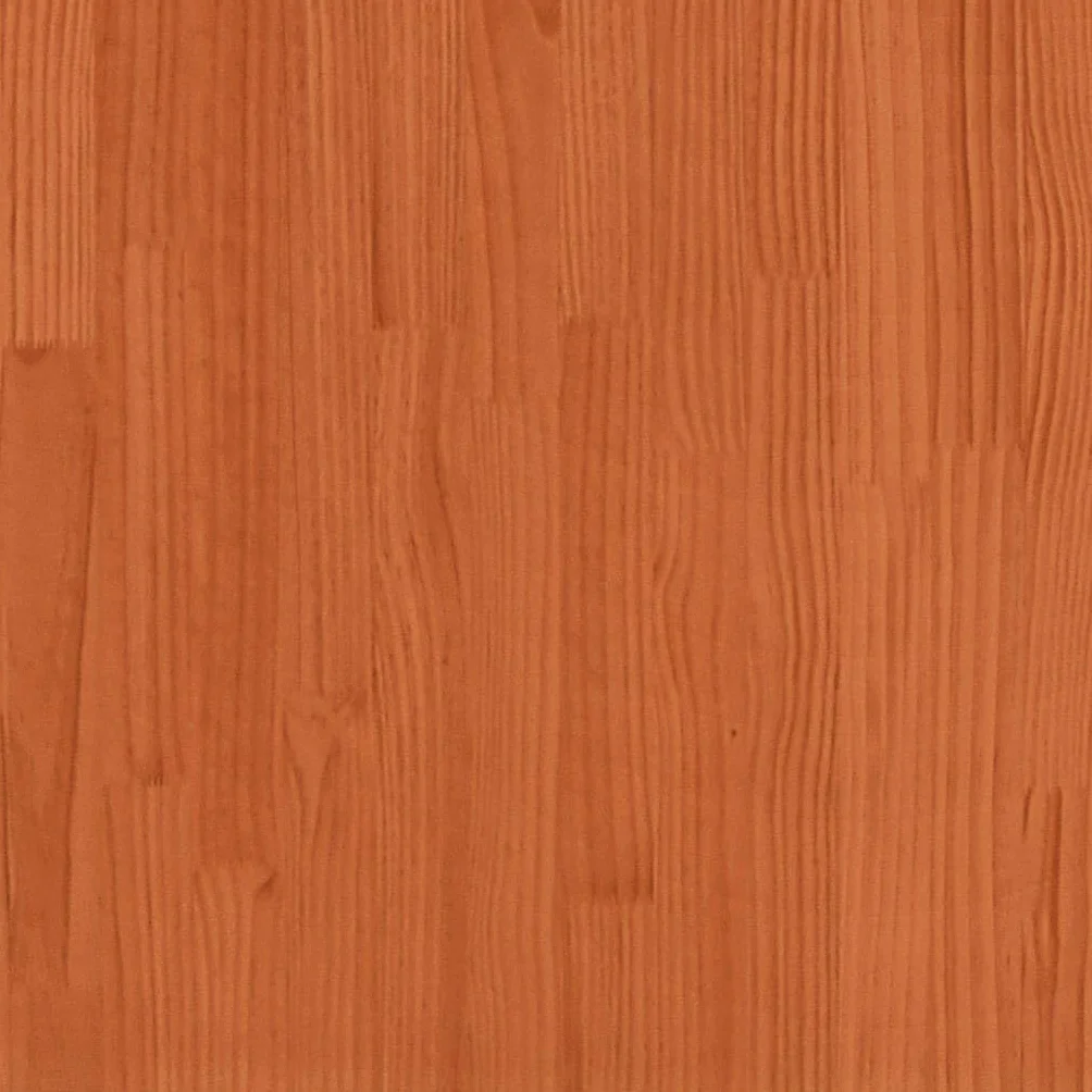 Tavolo Bar da Esterno con Tetto Marrone 112,5x57x195,5 cm Legno (29,82KG)