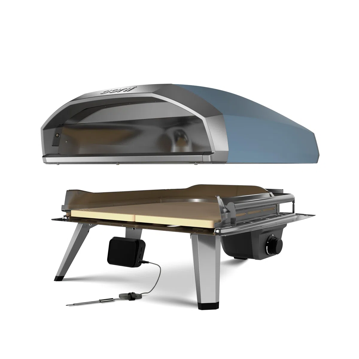 Ooni Koda 2 Pro Forno a Pizza a Gas 18" Blu Ardesia Tecnologia G2 Compatto Potente 30 mbar
