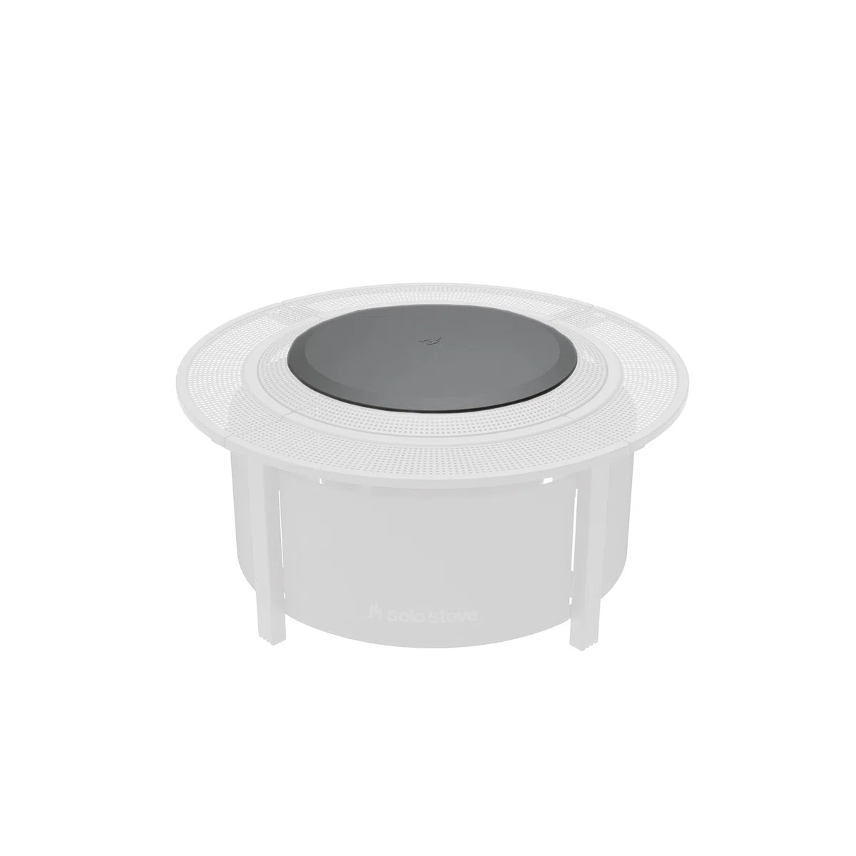 Solo Stove Surround Surface per Ranger e Bonfire | Coperchio resistente per copertura del focolare, acciaio laminato a freddo, Diametro: 87,82 cm, Peso: 6,2 kg