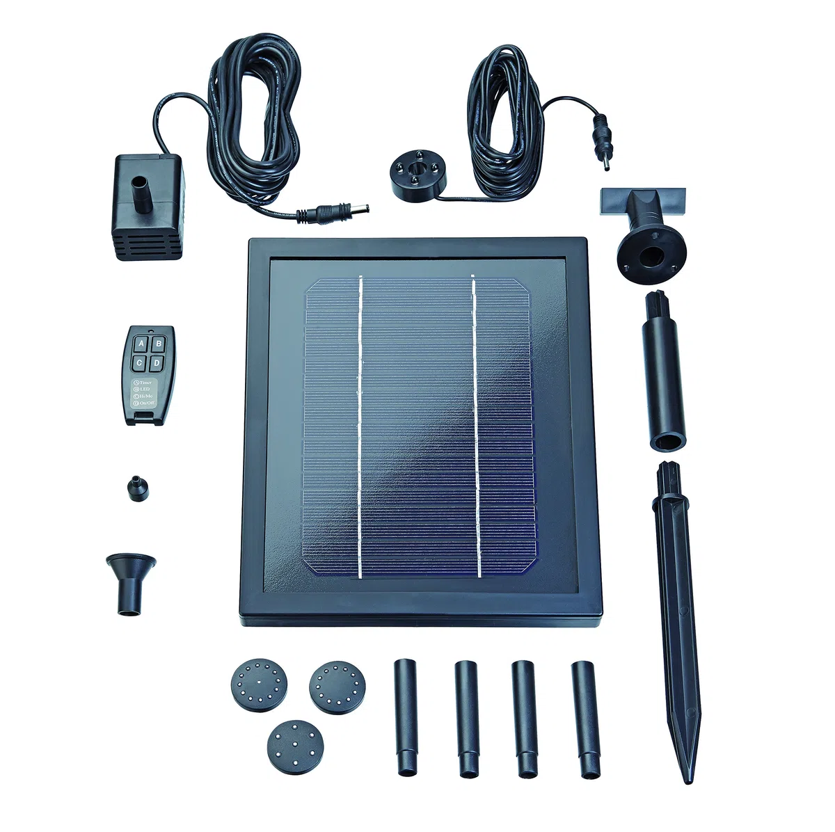 Pontec PondoSolar 250 Control Nero