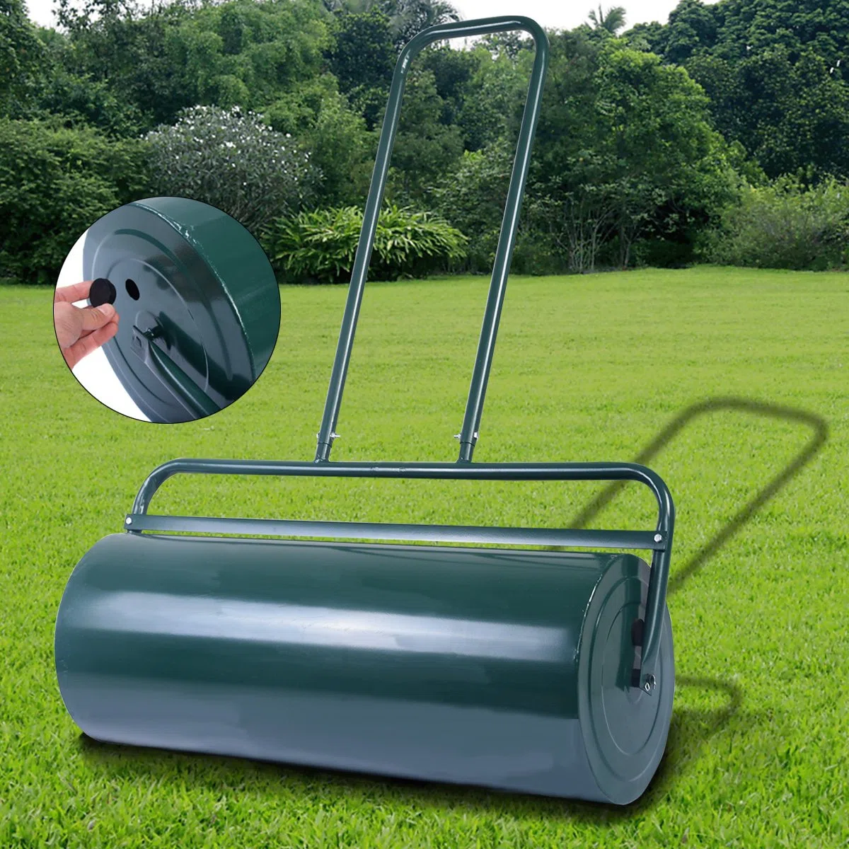 Costway Rullo per Prato 60cm Ø32 48L