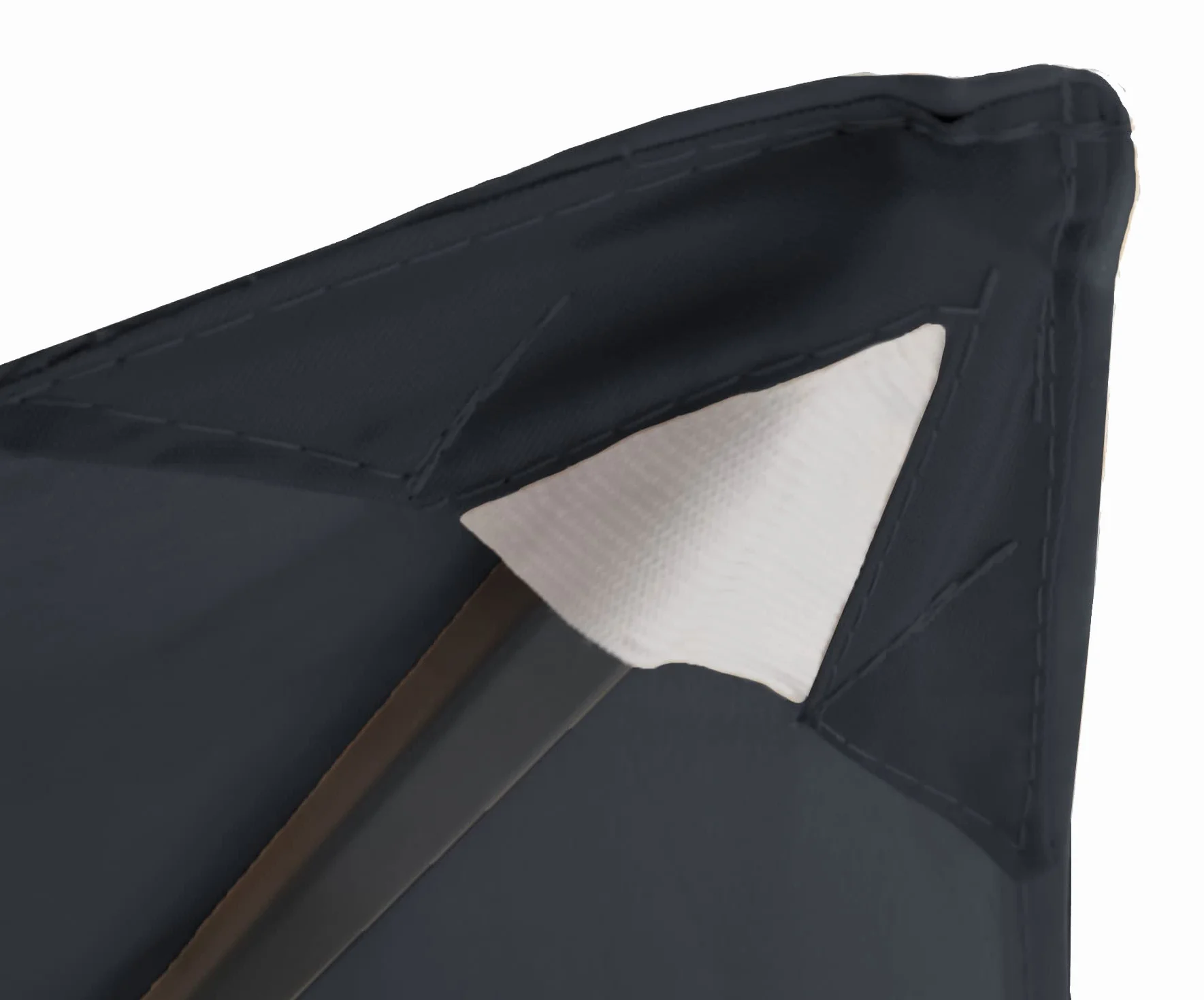 QUICK STAR Tetto di Ricambio per Gazebo Grigio 3x3 m